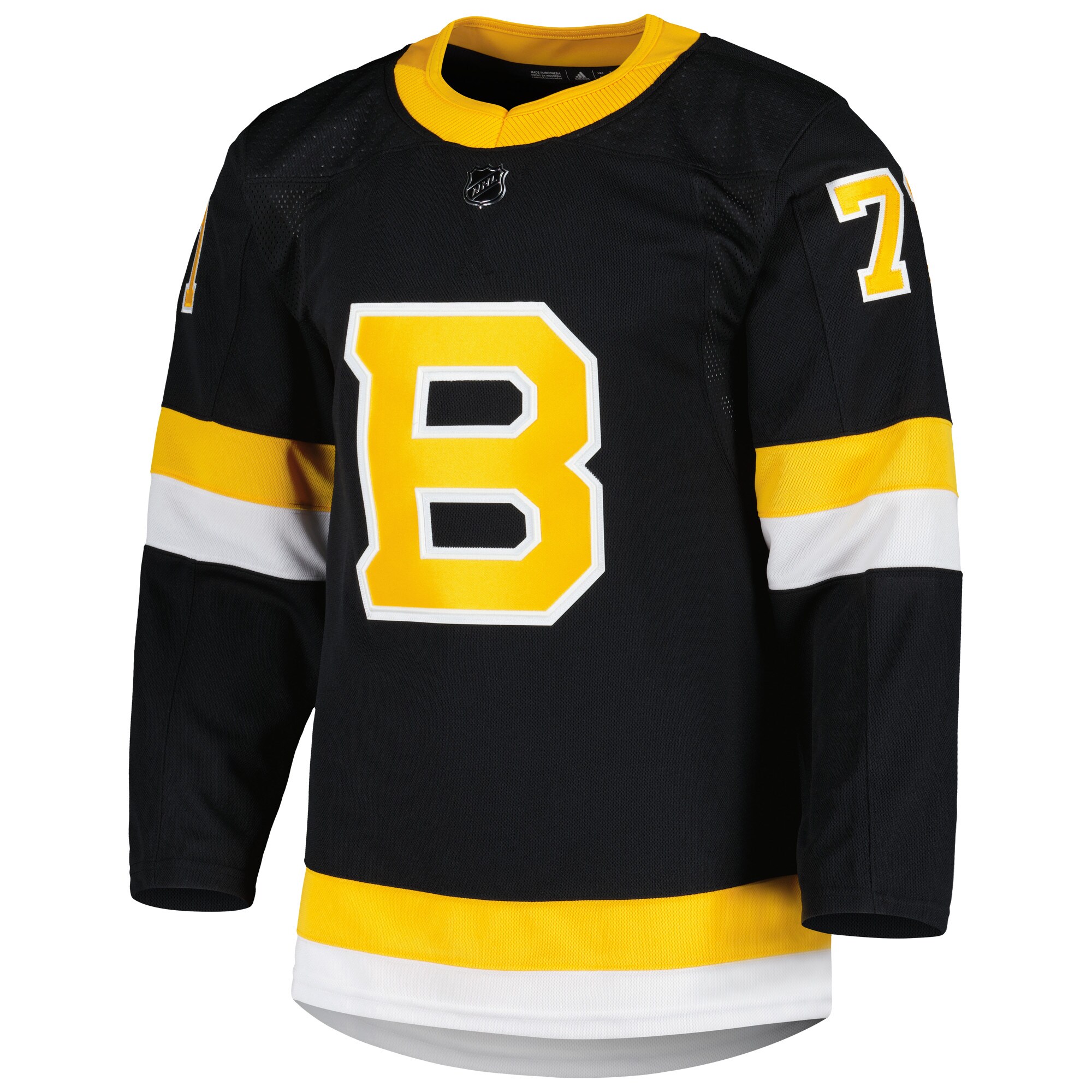 Taylor Hall Boston Bruins adidas Alternate Primegreen Authentic Pro Player Jersey - Black - vstockx