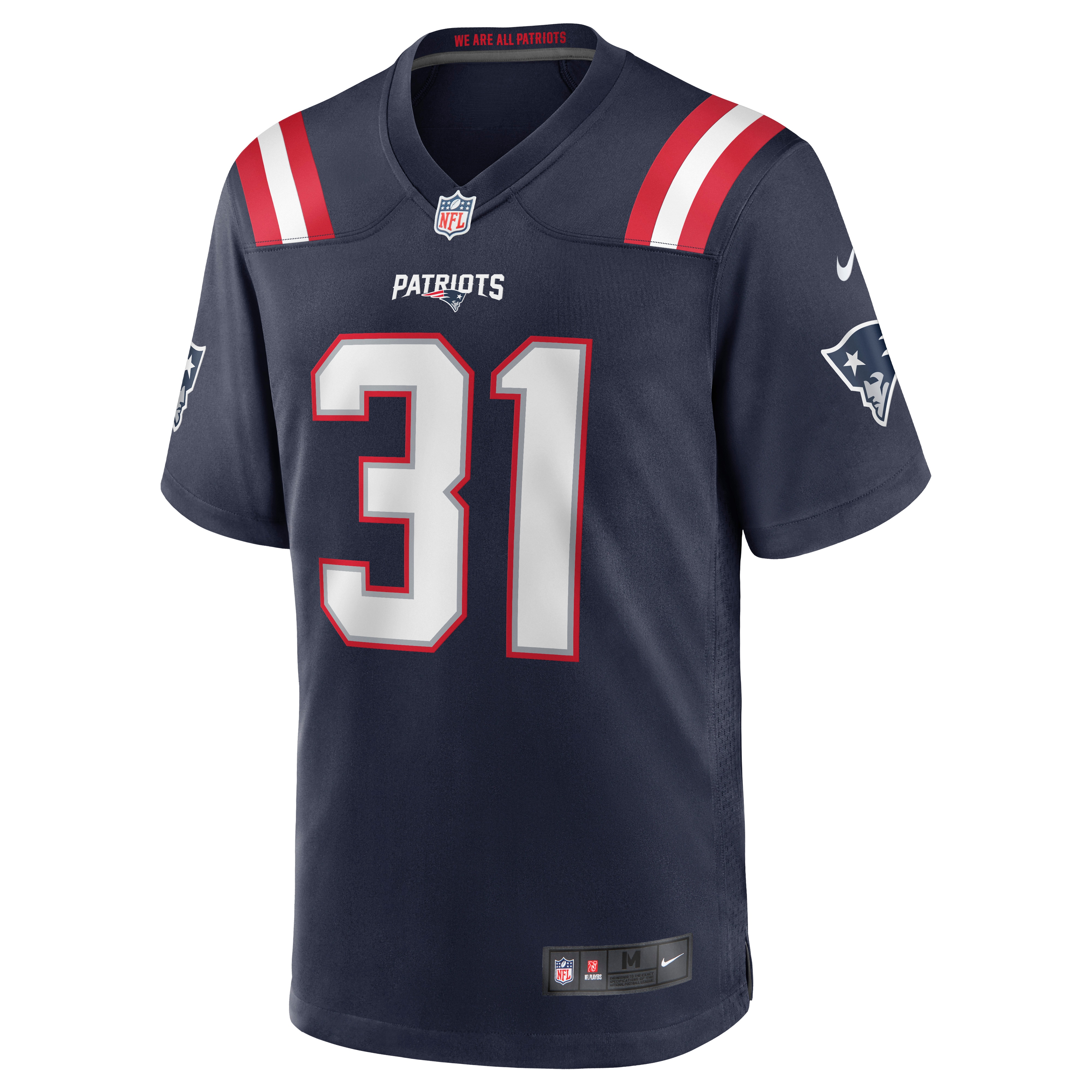Jonathan Jones New England Patriots Nike Game Jersey - Navy - vstockx