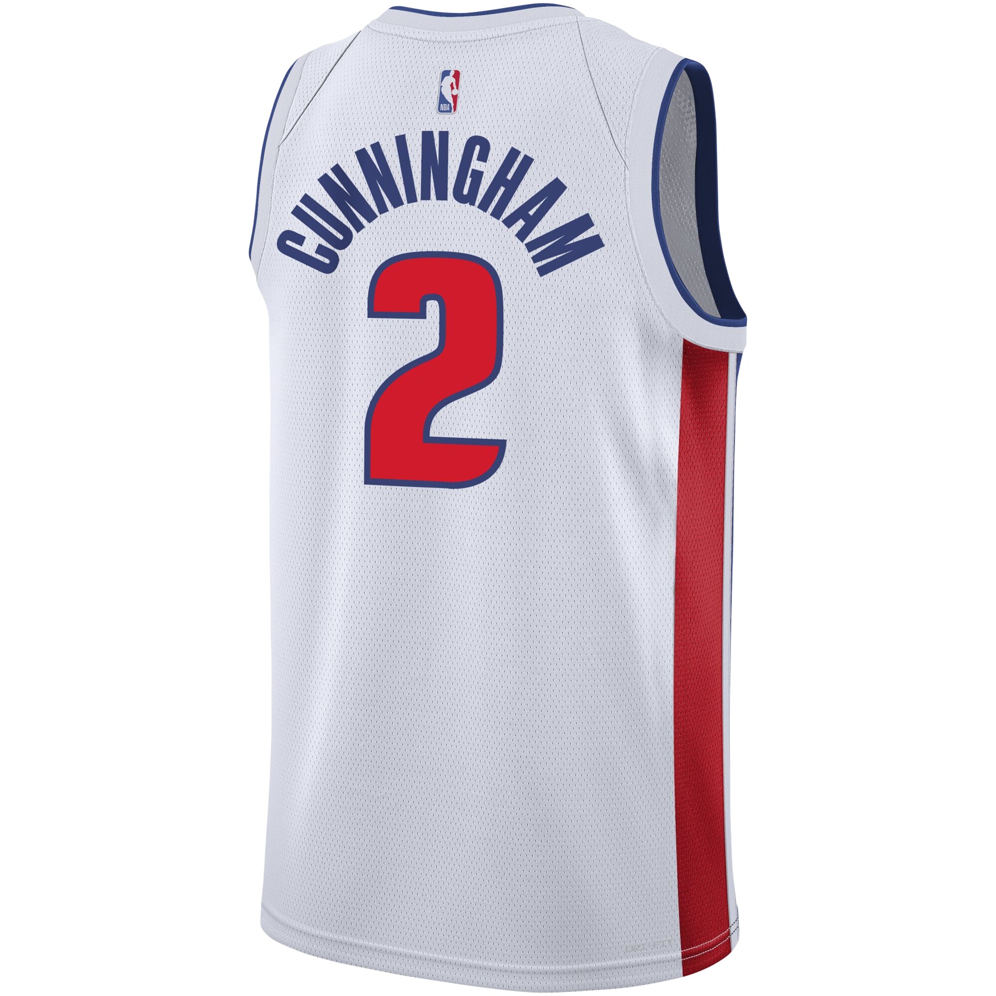 Cade Cunningham Detroit Pistons Nike Youth Swingman Jersey - Association Edition - White - vstockx
