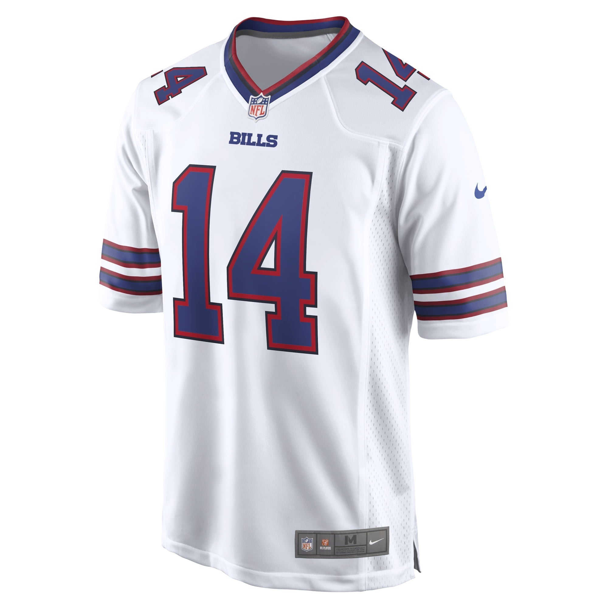 Men's Nike Stefon Diggs White Buffalo Bills Game Jersey - vstockx