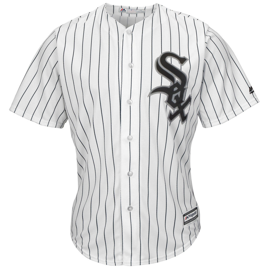 Youth Chicago White Sox Majestic Blank White Home Cool Base Jersey - vstockx