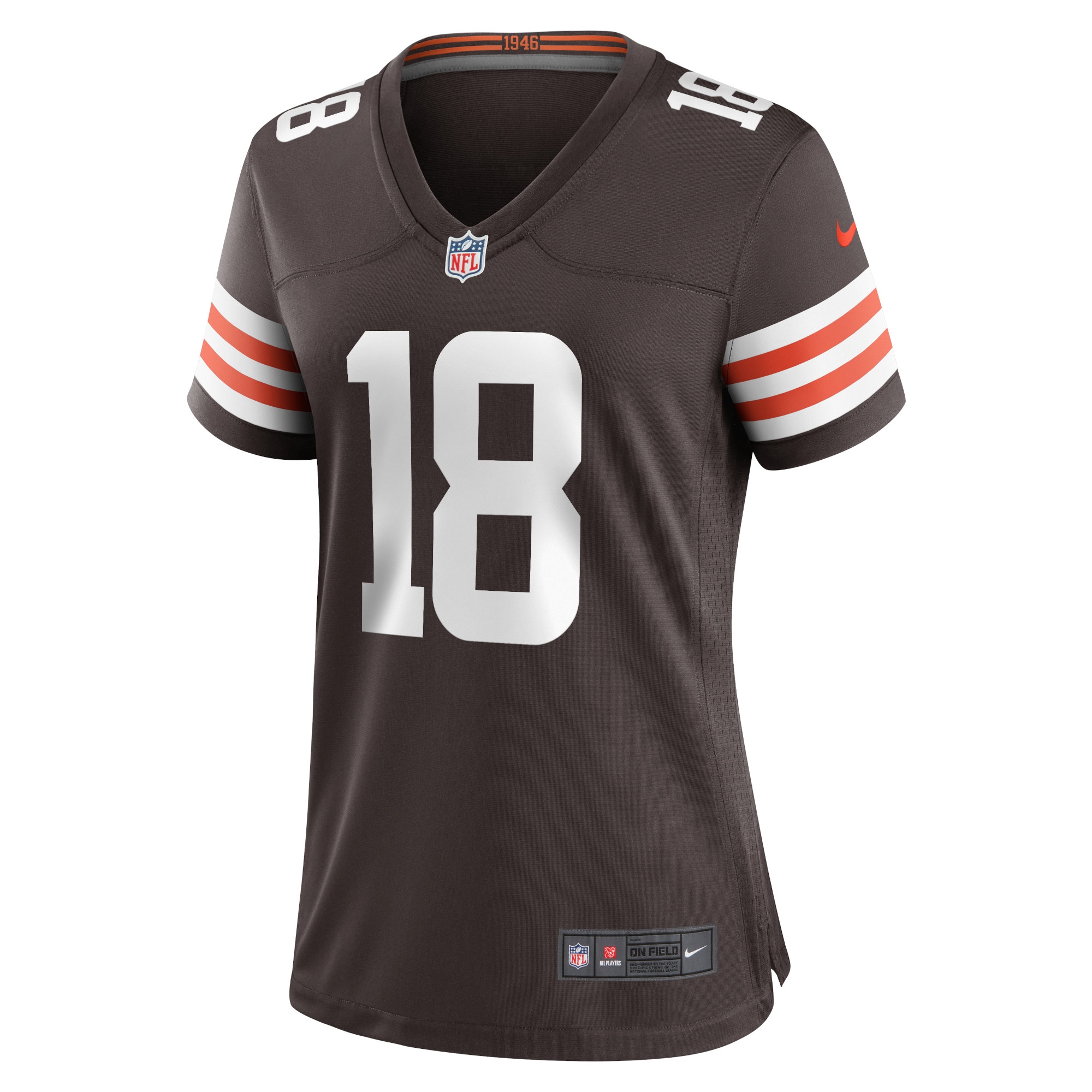 David Bell Cleveland Browns Nike Women's Game Jersey - Brown - vstockx