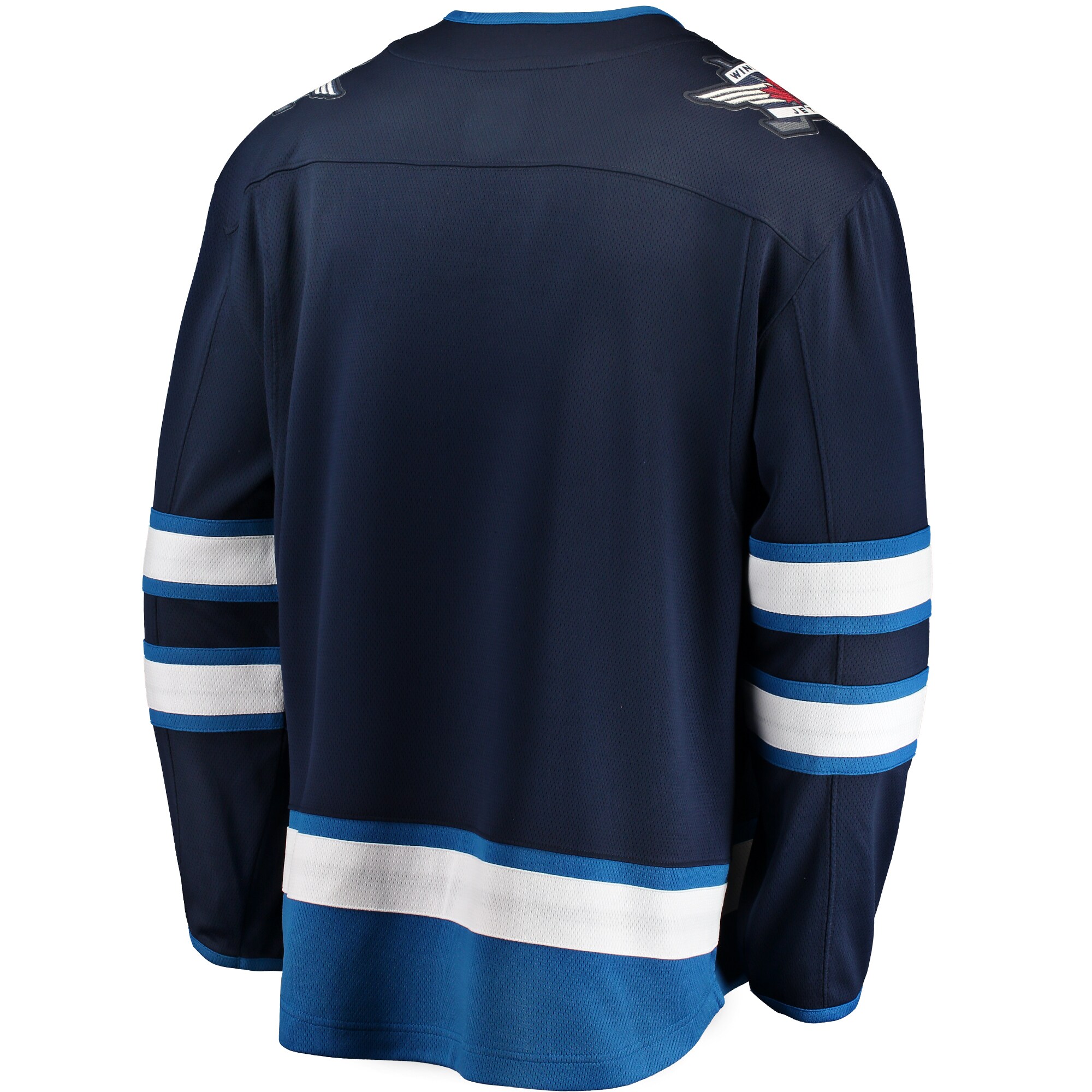 Winnipeg Jets Fanatics Branded Breakaway Home Jersey - Blue - vstockx