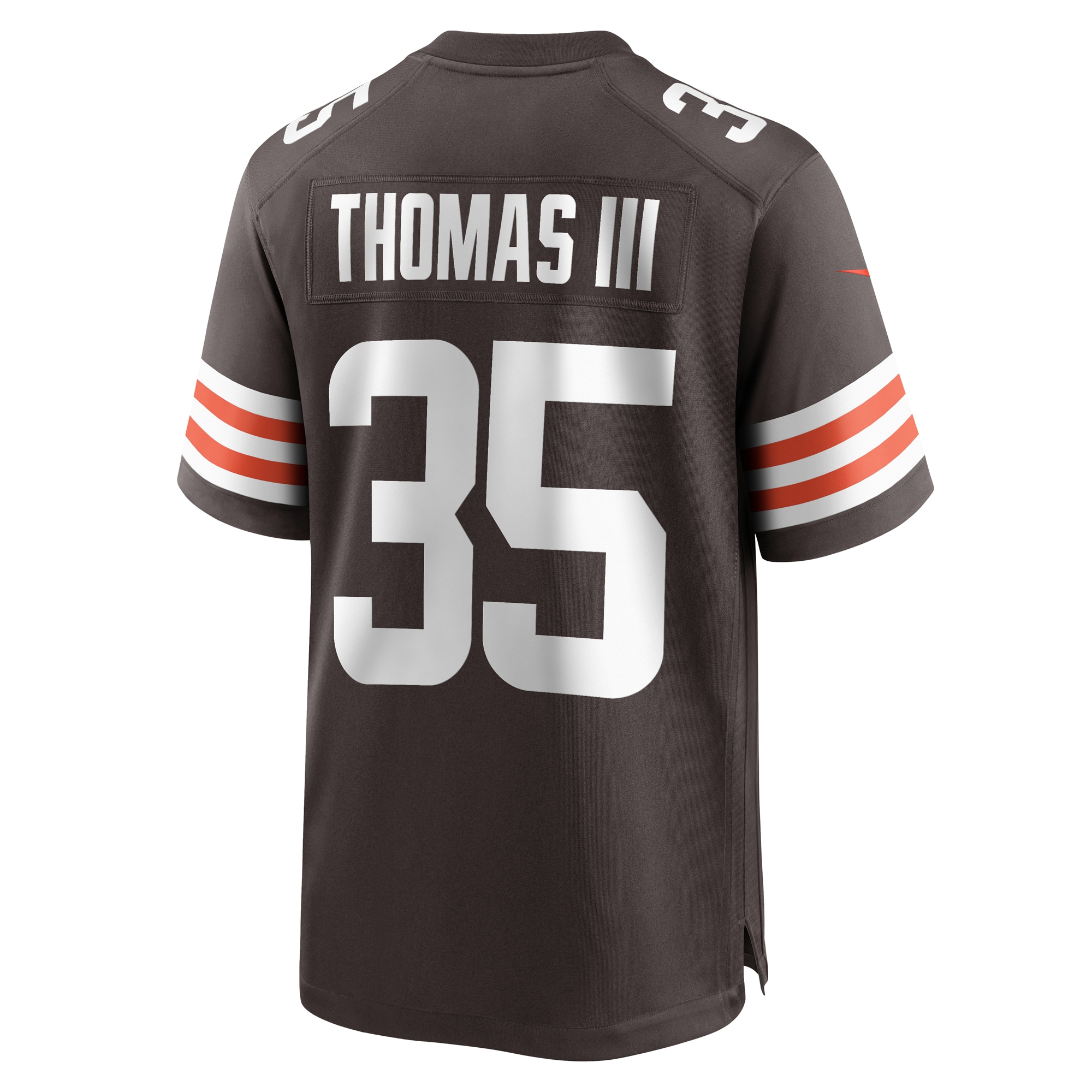 Charlie Thomas Cleveland Browns Nike Team Game Jersey - Brown - vstockx