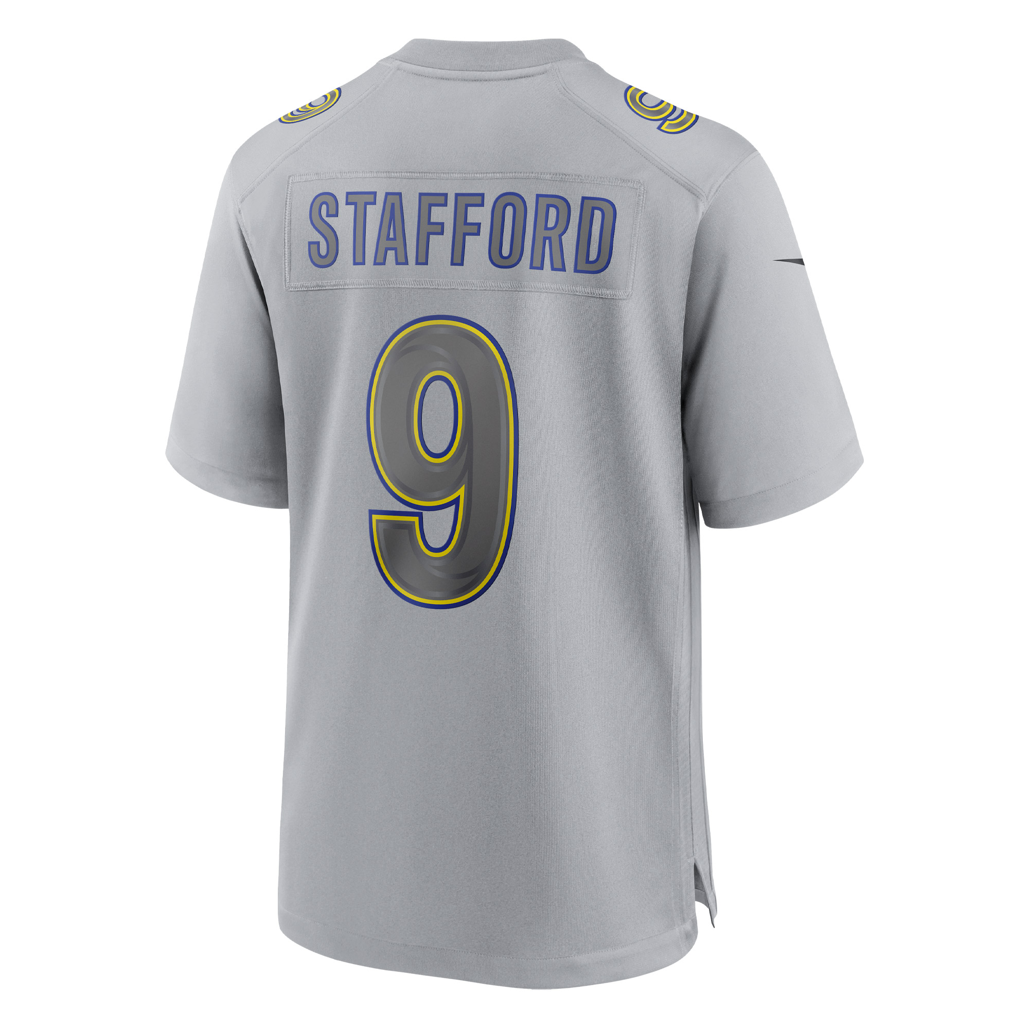 Matthew Stafford Los Angeles Rams Nike Atmosphere Fashion Game Jersey - Gray - vstockx
