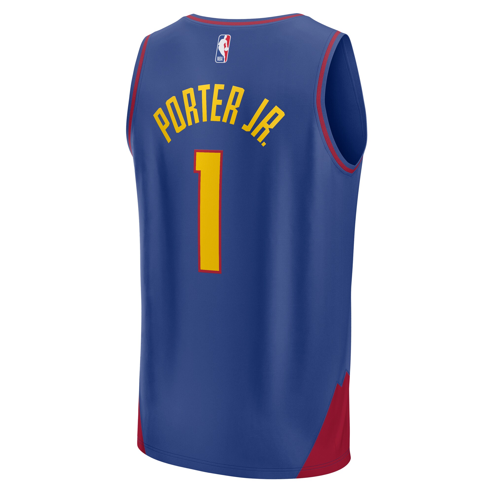 Michael Porter Jr. Denver Nuggets Fanatics Branded Blue 2023 NBA Finals Champions Fast Break Player Jersey - Statement Edition - vstockx