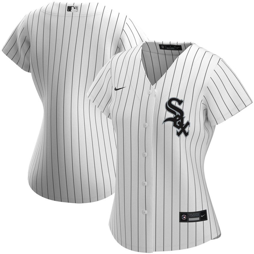 Women's Chicago White Sox White Home Replica Team Jersey - vstockx