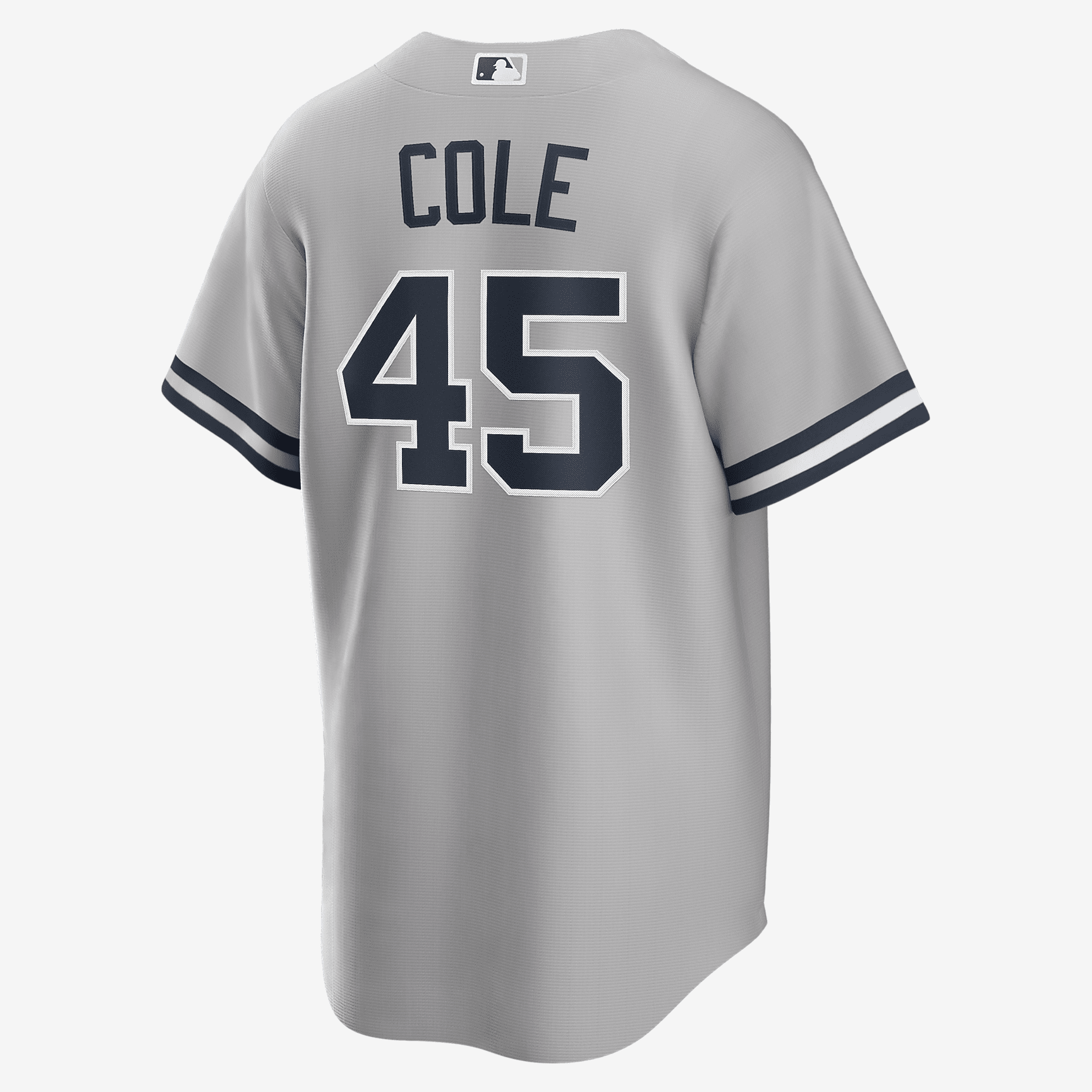 MLB New York Yankees (Gerrit Cole) Men's Replica Baseball Jersey - Grey - vstockx