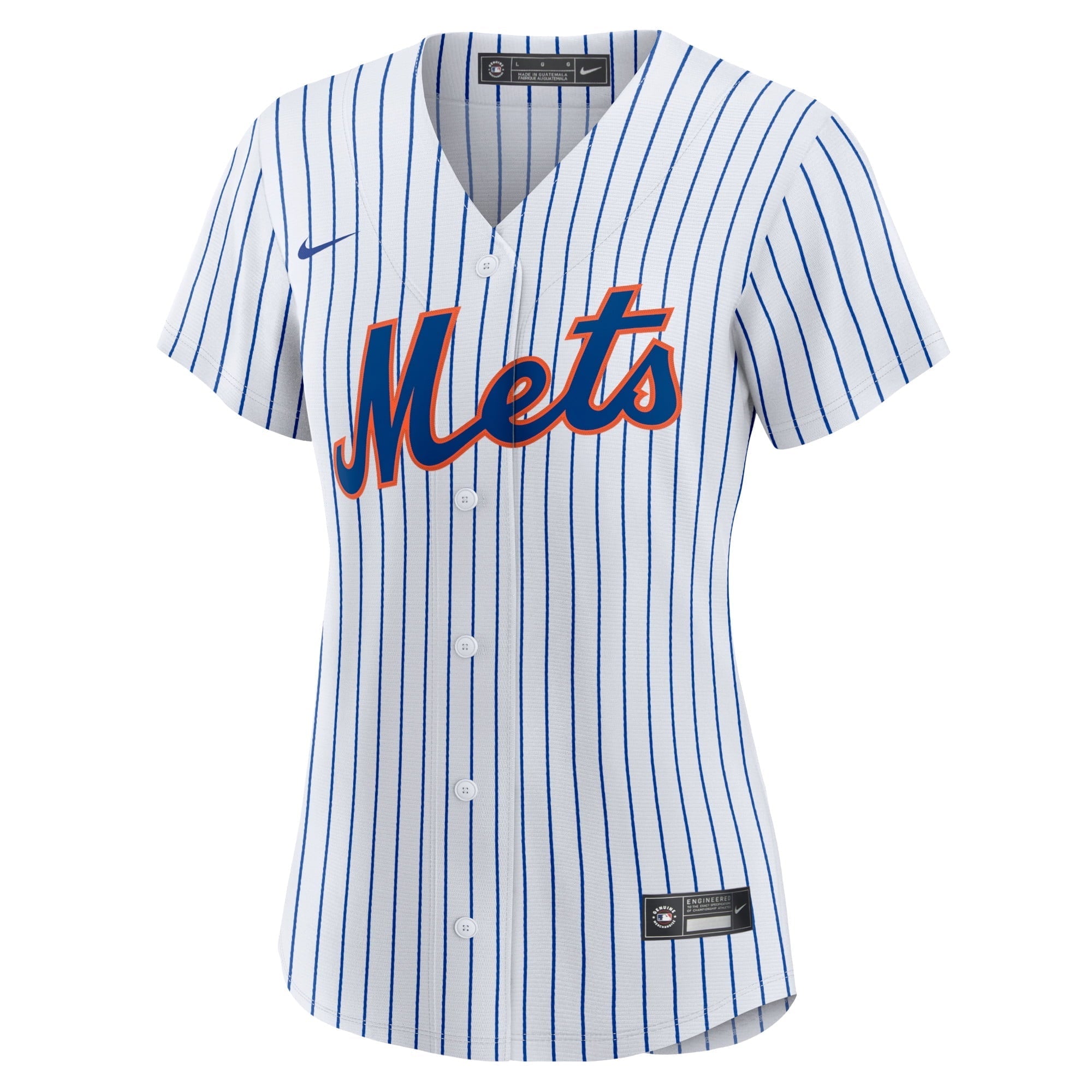 Women's Nike Jacob deGrom White New York Mets Home Replica Player Jersey - vstockx
