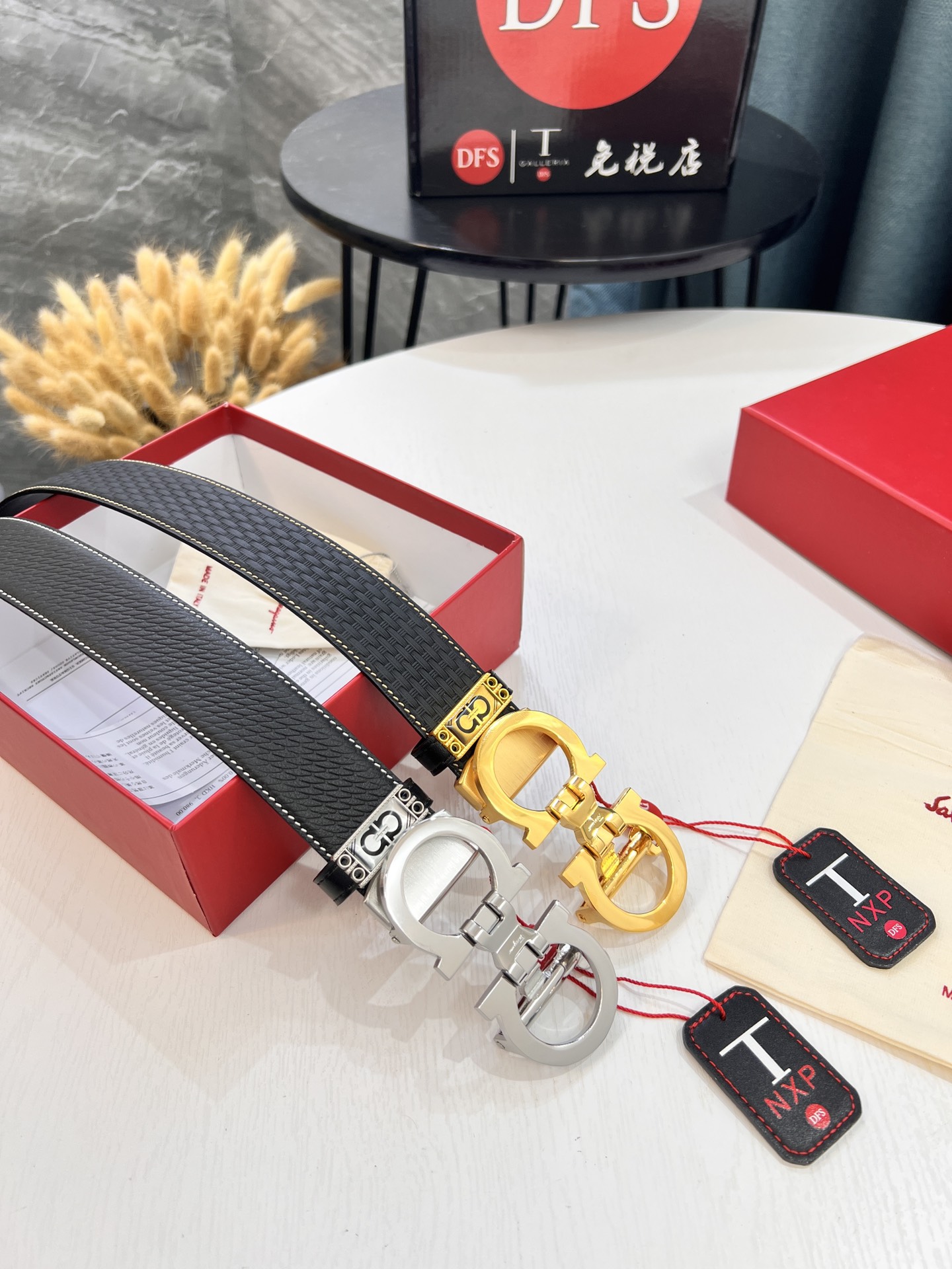 Streetwear Belt Ferragamo 320068 size:3.5cm - vstockx