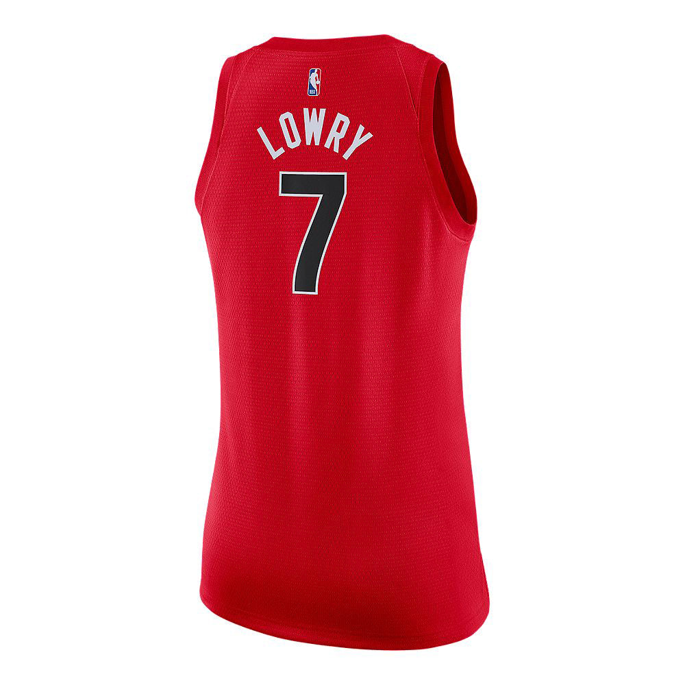 Women's Toronto Raptors Kyle Lowry Icon Edition Jersey - Red - vstockx