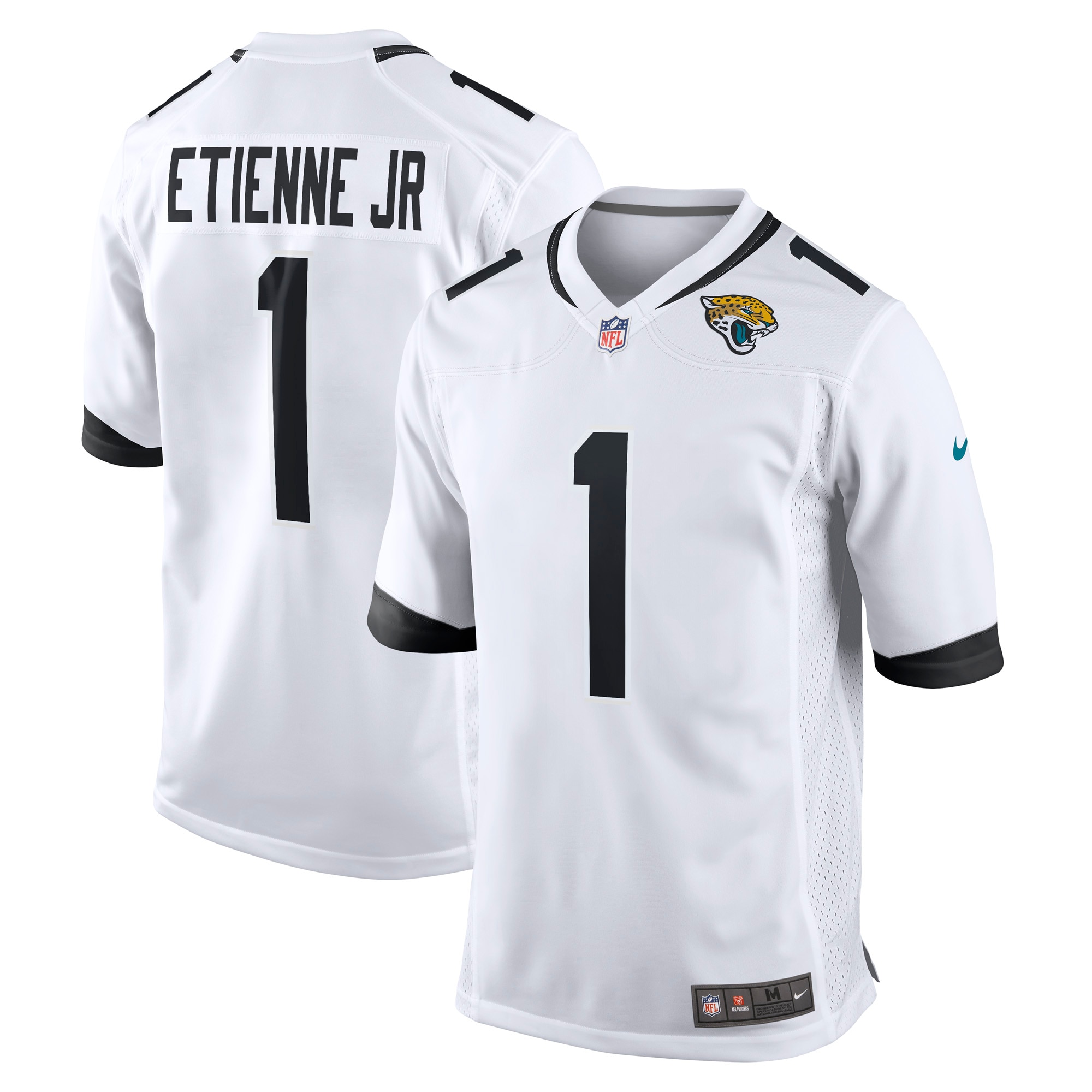 Travis Etienne Jr. Jacksonville Jaguars Nike Game Player Jersey - White - vstockx