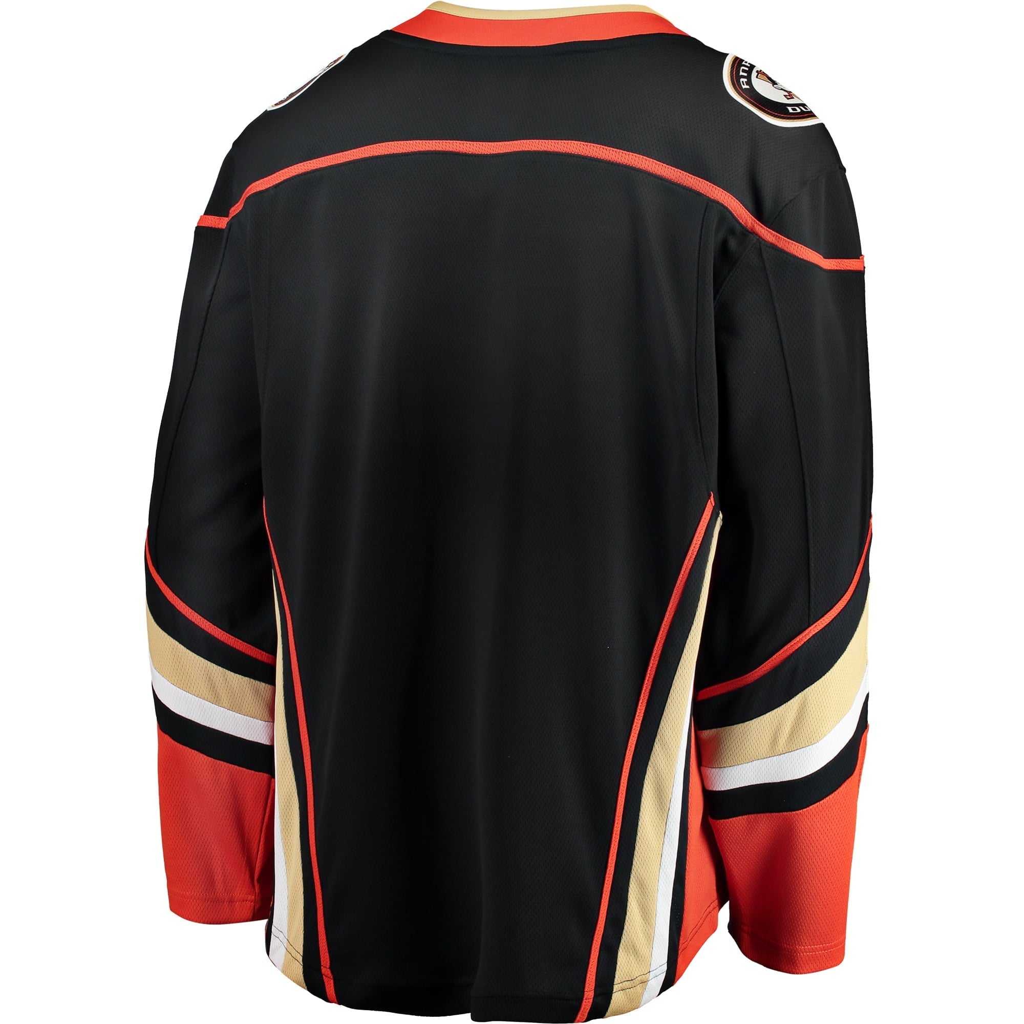 Men's Fanatics Branded Black Anaheim Ducks Breakaway Home Jersey - vstockx