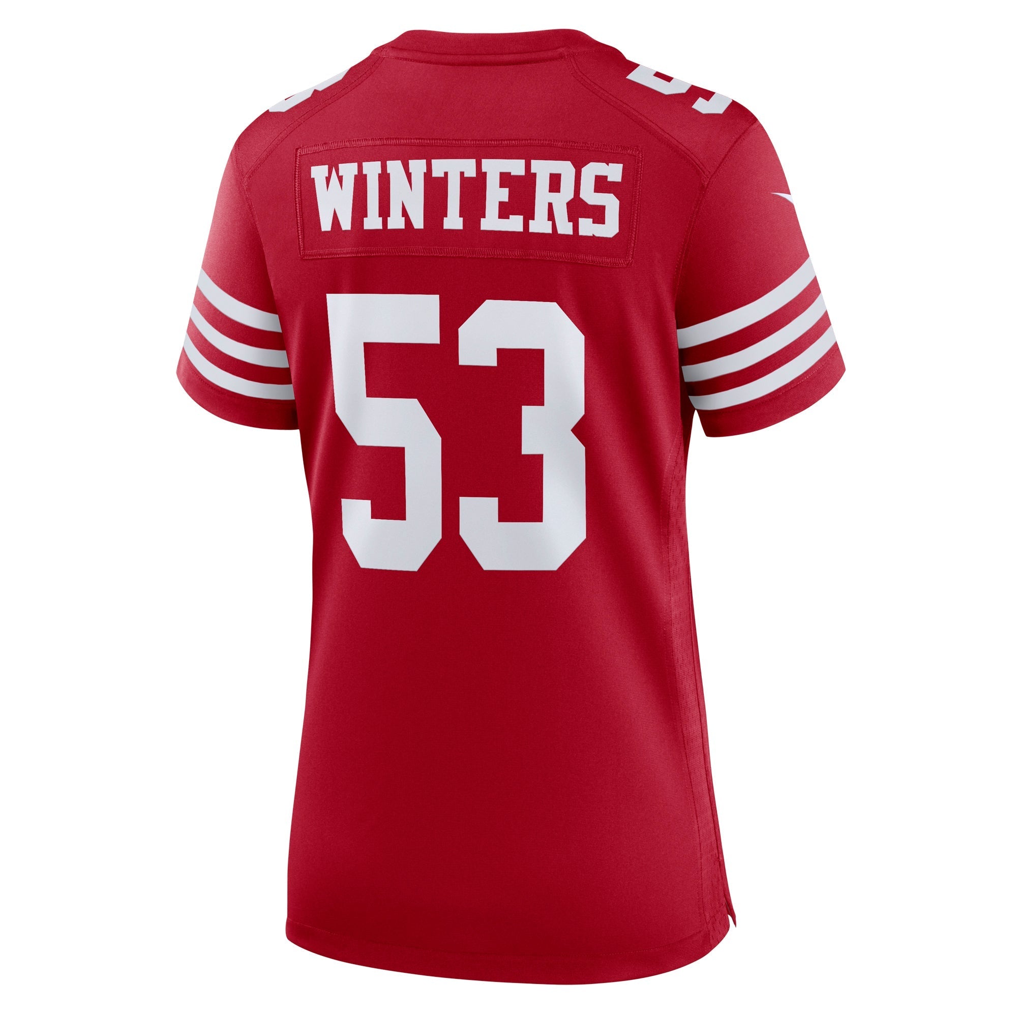 Women's Nike Dee Winters Scarlet San Francisco 49ers Team Game Jersey - vstockx
