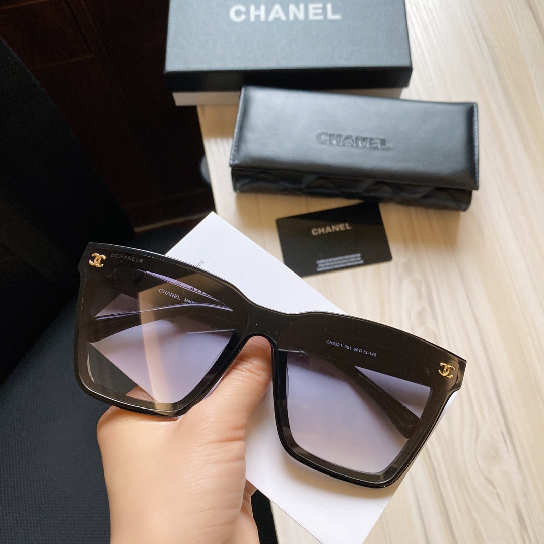Sunglasses Chanel CH6321 size 68��12-145 - vstockx