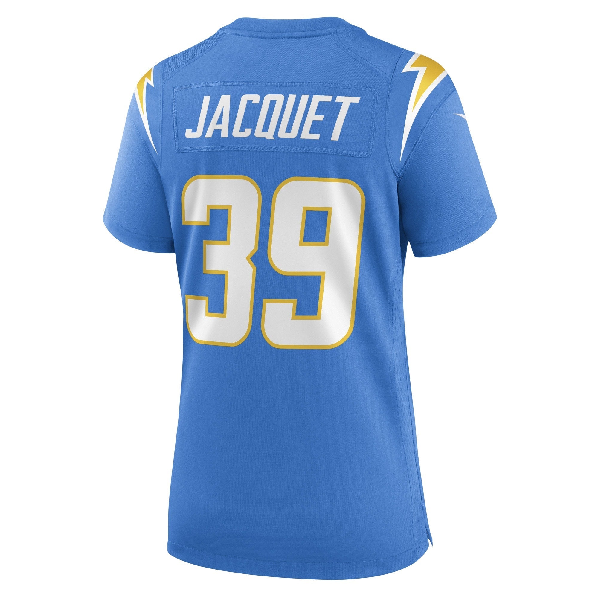 Women's Nike Michael Jacquet Powder Blue Los Angeles Chargers Game Player Jersey - vstockx