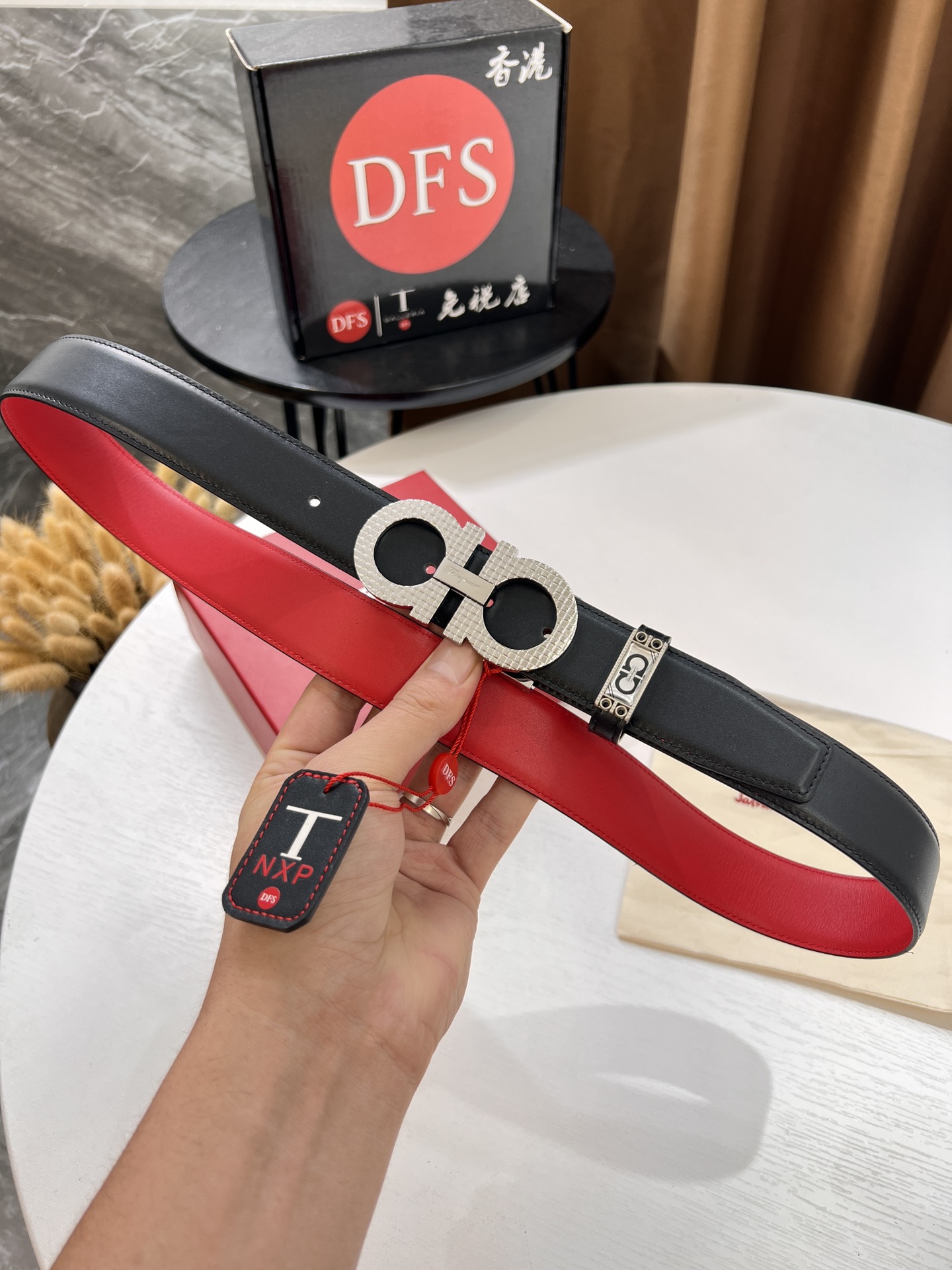 Streetwear Belt Ferragamo 319665 size:3.5cm - vstockx