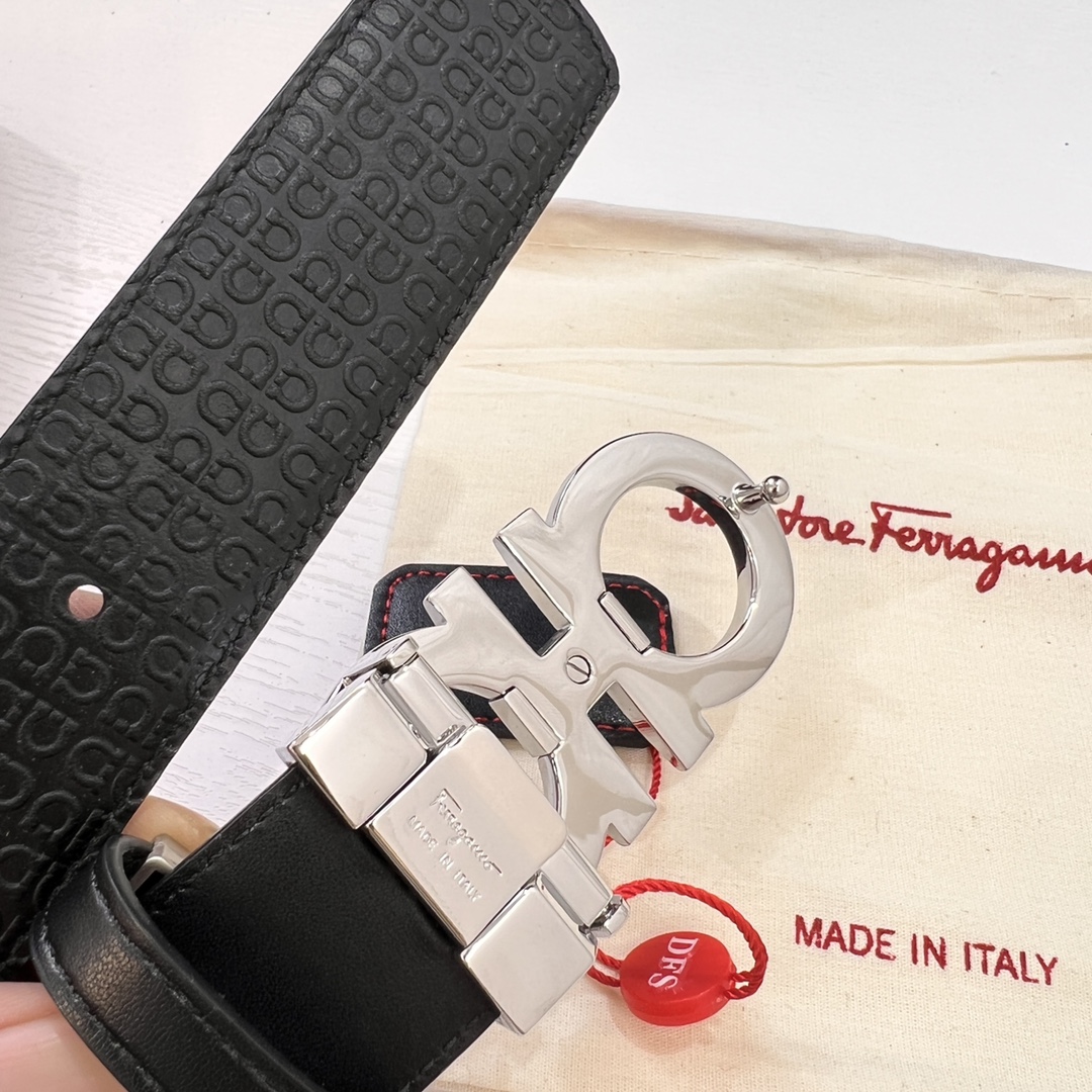 Streetwear Belt Ferragamo 319661 size:3.5cm - vstockx