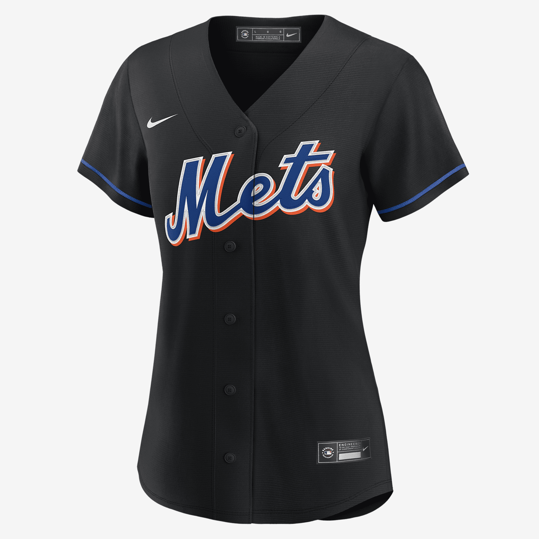 MLB New York Mets (Pete Alonso) Women's Replica Baseball Jersey - Black - vstockx