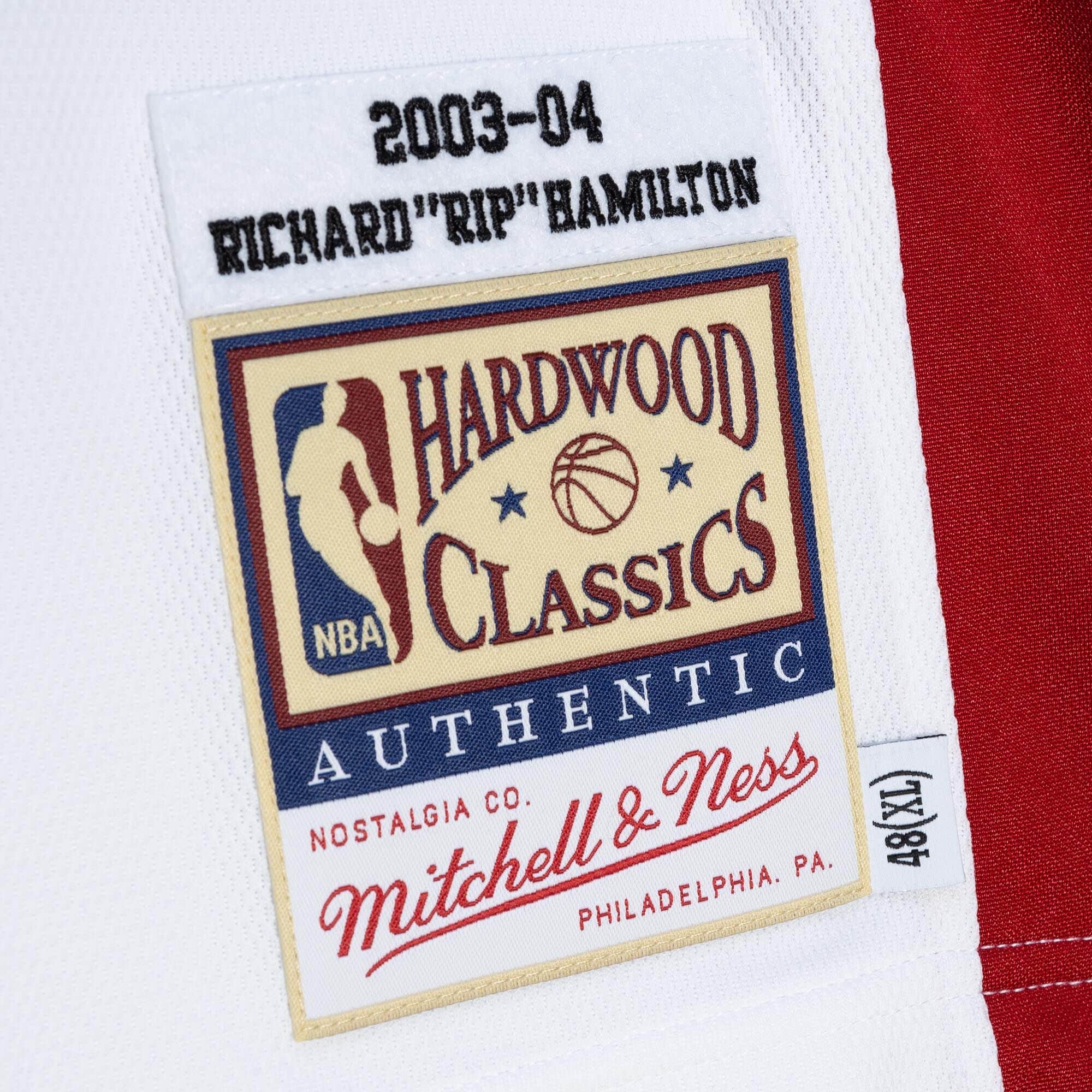 Authentic Richard Hamilton Detroit Pistons 2003-04 Jersey - vstockx