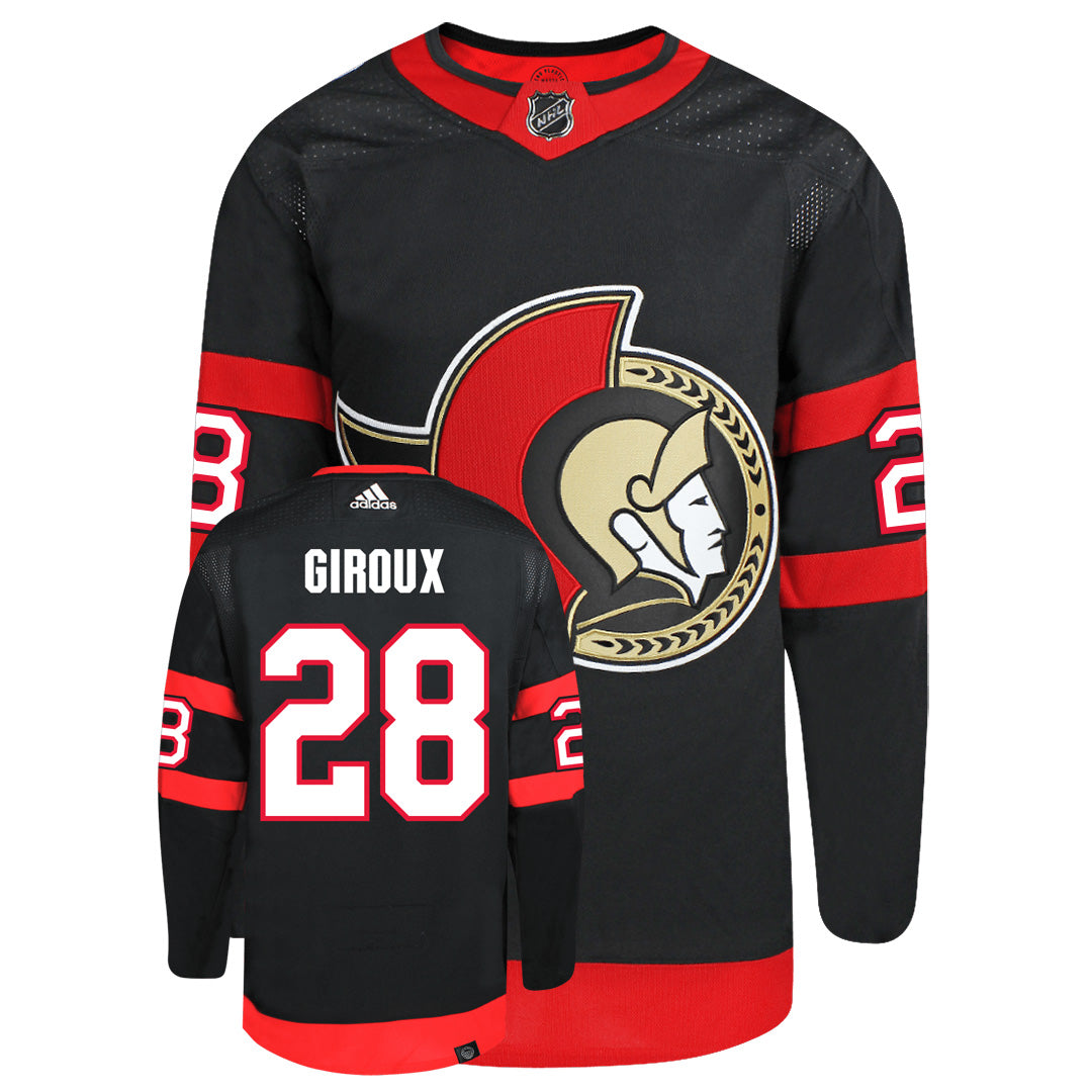 Claude Giroux Ottawa Senators Adidas Primegreen Authentic NHL Hockey Jersey - vstockx