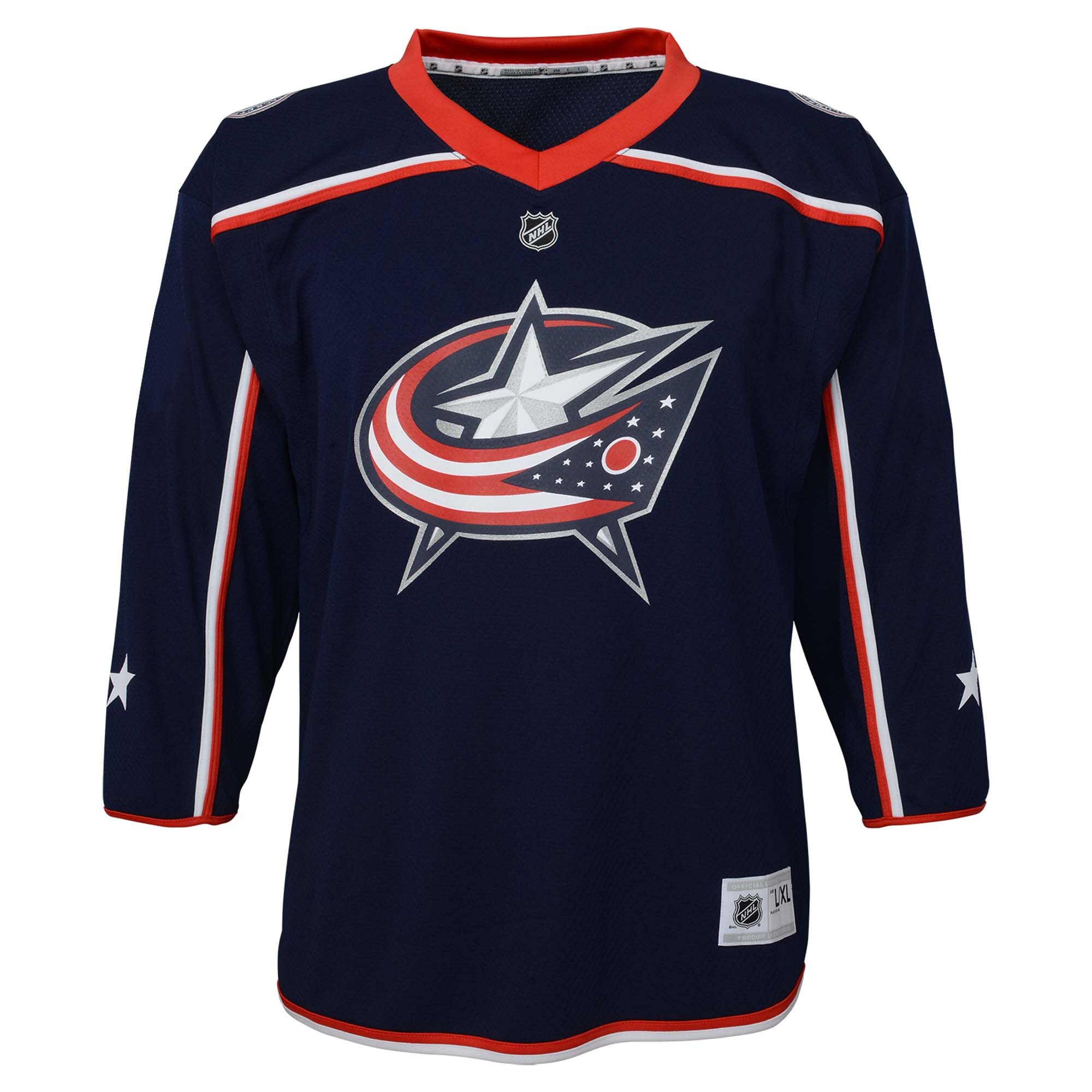 Columbus Blue Jackets Infant Home Replica Blank Jersey - Navy - vstockx