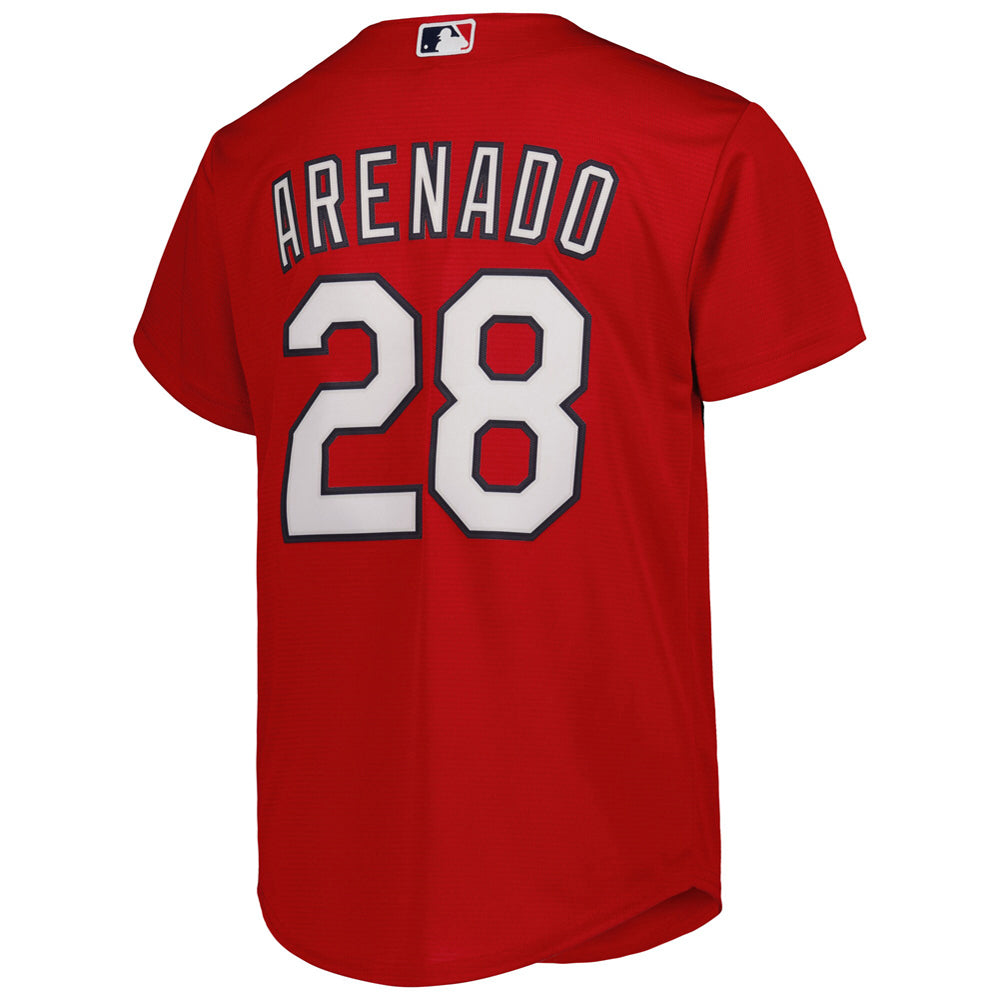 Youth St. Louis Cardinals Nolan Arenado Alternate Player Jersey - Red - vstockx