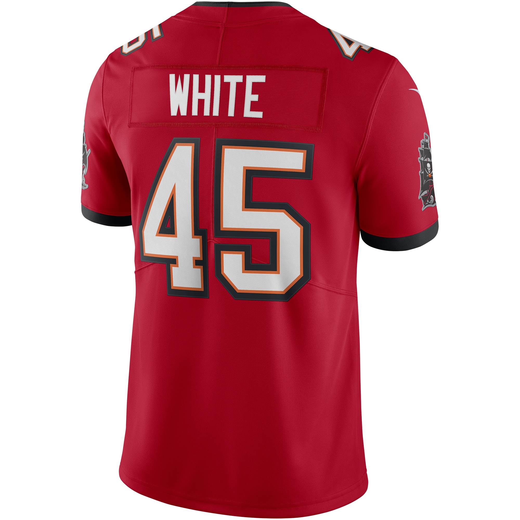 Devin White Tampa Bay Buccaneers Nike Vapor Limited Jersey - Red - vstockx