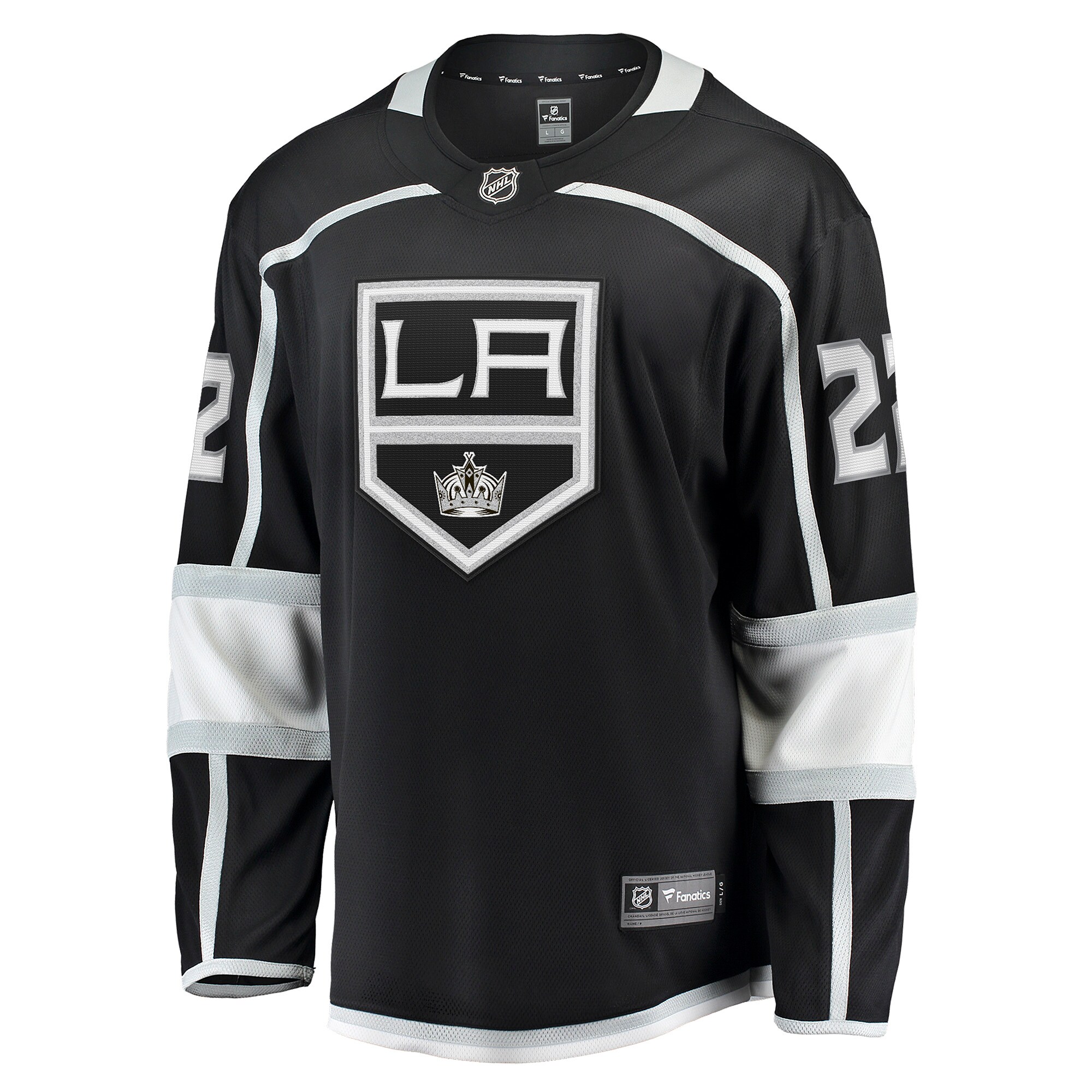 Kevin Fiala Los Angeles Kings Fanatics Branded Home Breakaway Player Jersey - Black - vstockx