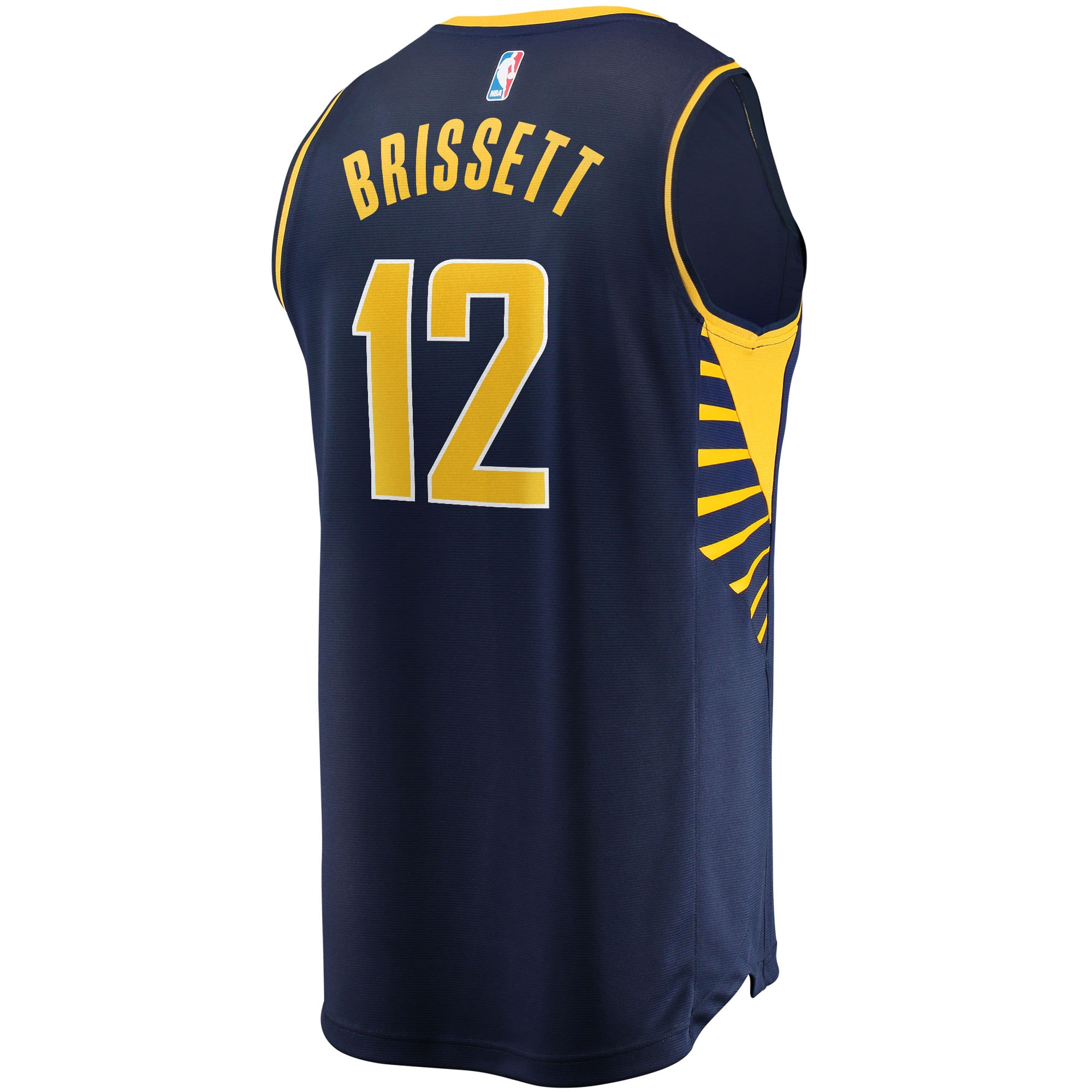 Oshae Brissett Indiana Pacers Fanatics Branded 2021/22 Fast Break Replica Jersey - Icon Edition - Navy - vstockx