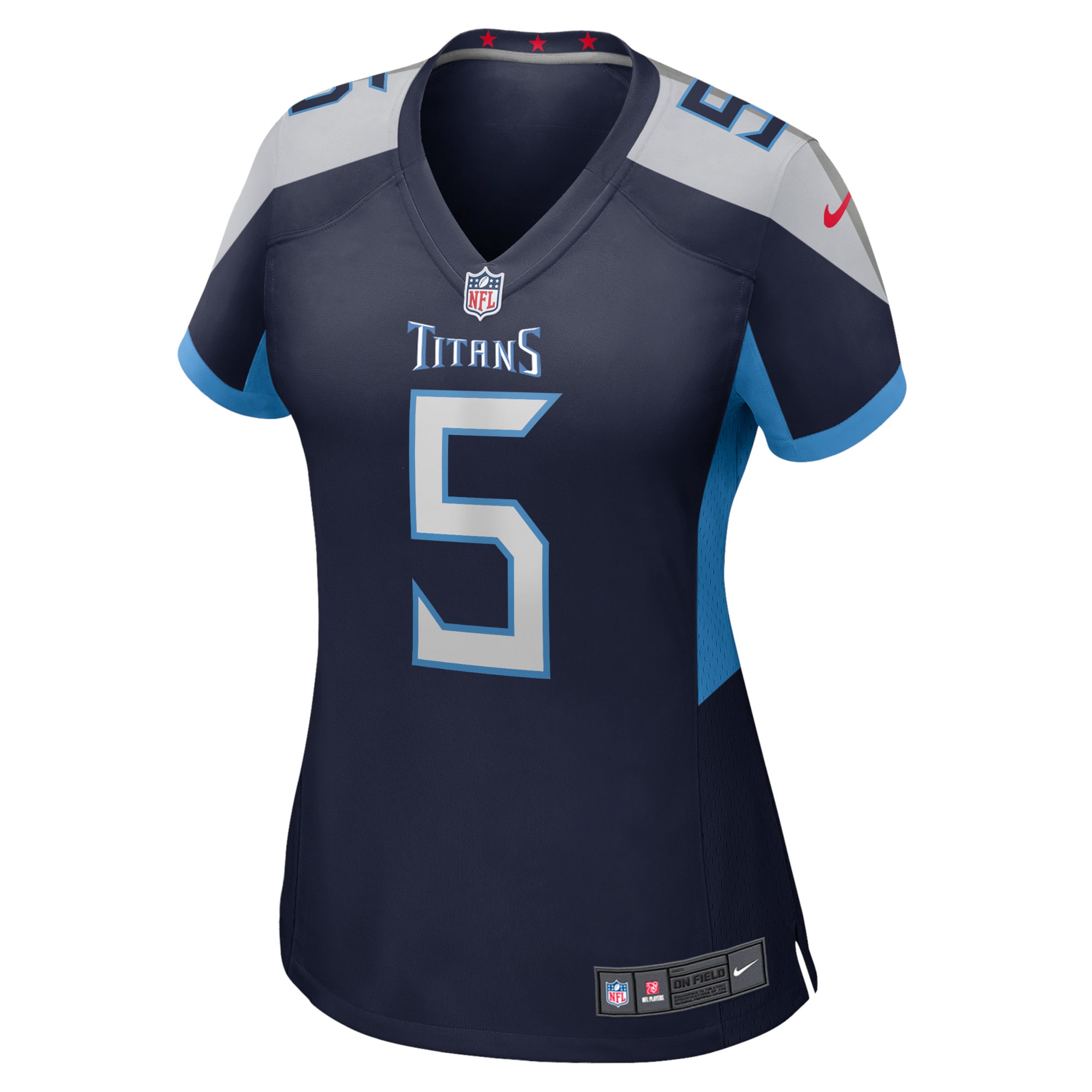 Kevin Hogan Tennessee Titans Nike Women's Home Game Player Jersey - Navy - vstockx