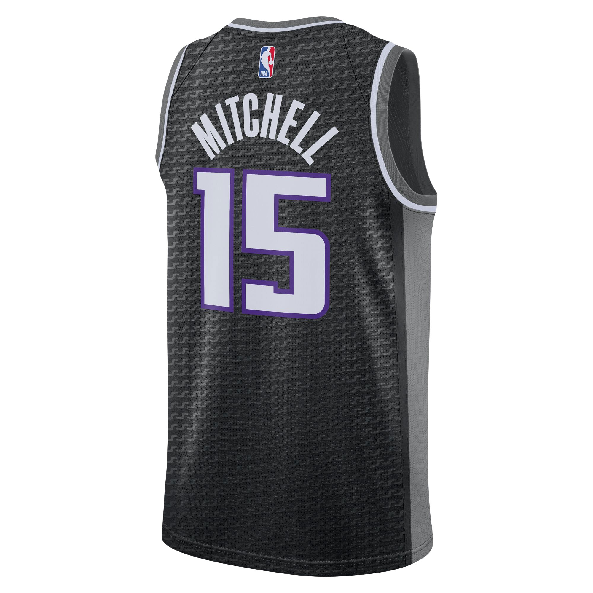 Davion Mitchell Sacramento Kings Jordans Brand Unisex Swingman Jersey - Statement Edition - Black - vstockx