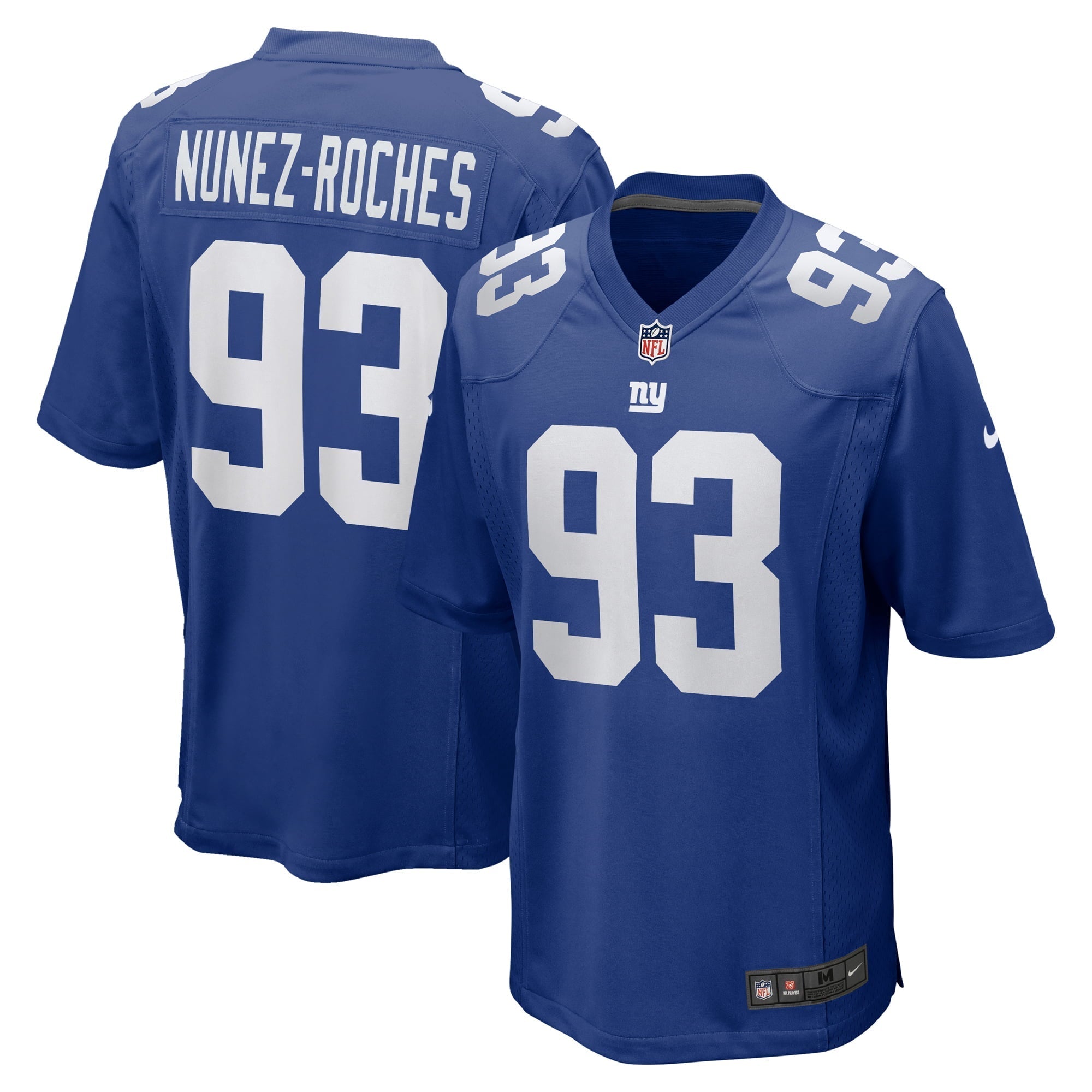 Men's Nike Rakeem Nunez-Roches Royal New York Giants Game Player Jersey - vstockx
