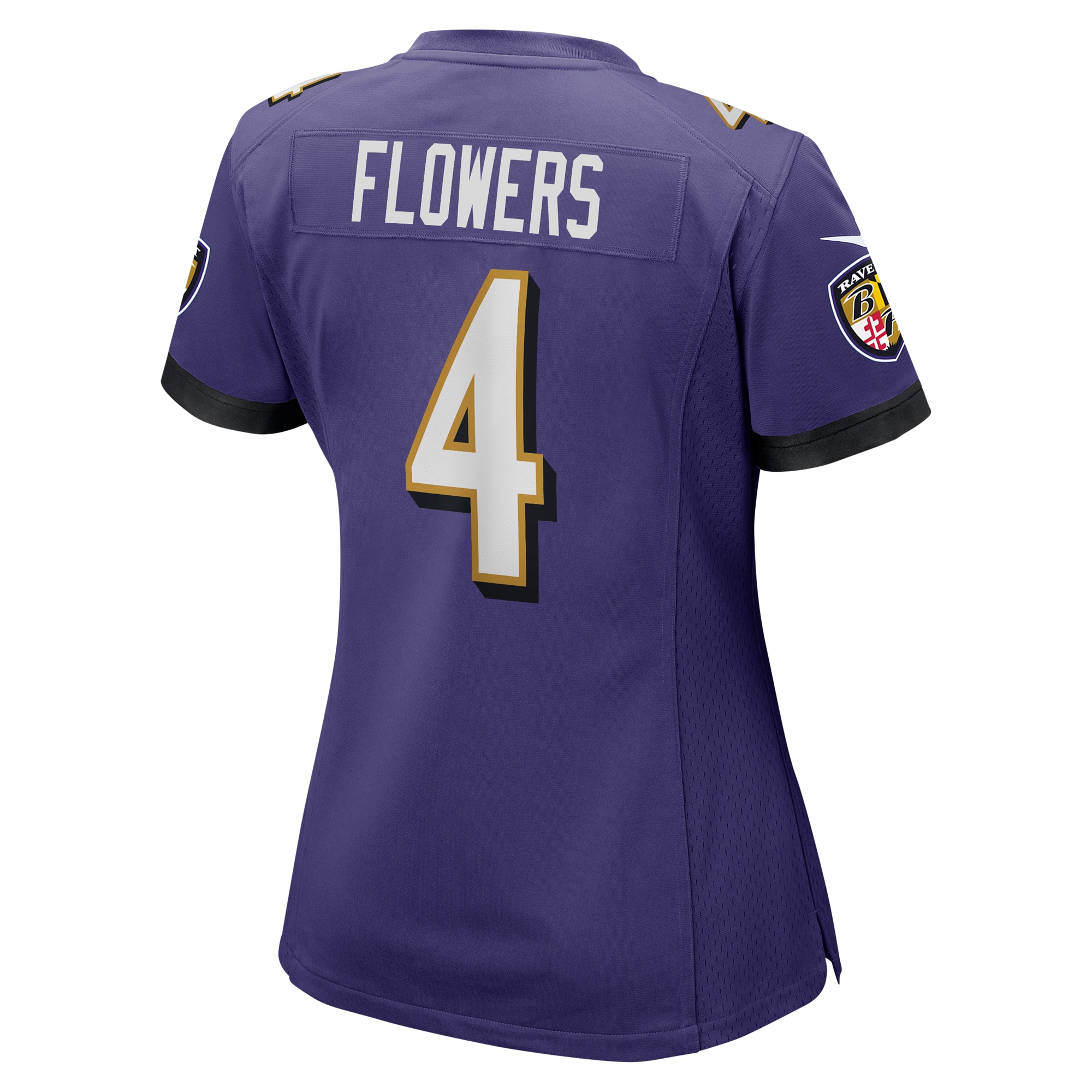 Zay Flowers Baltimore Ravens Nike Women's Team Game Jersey - Purple - vstockx