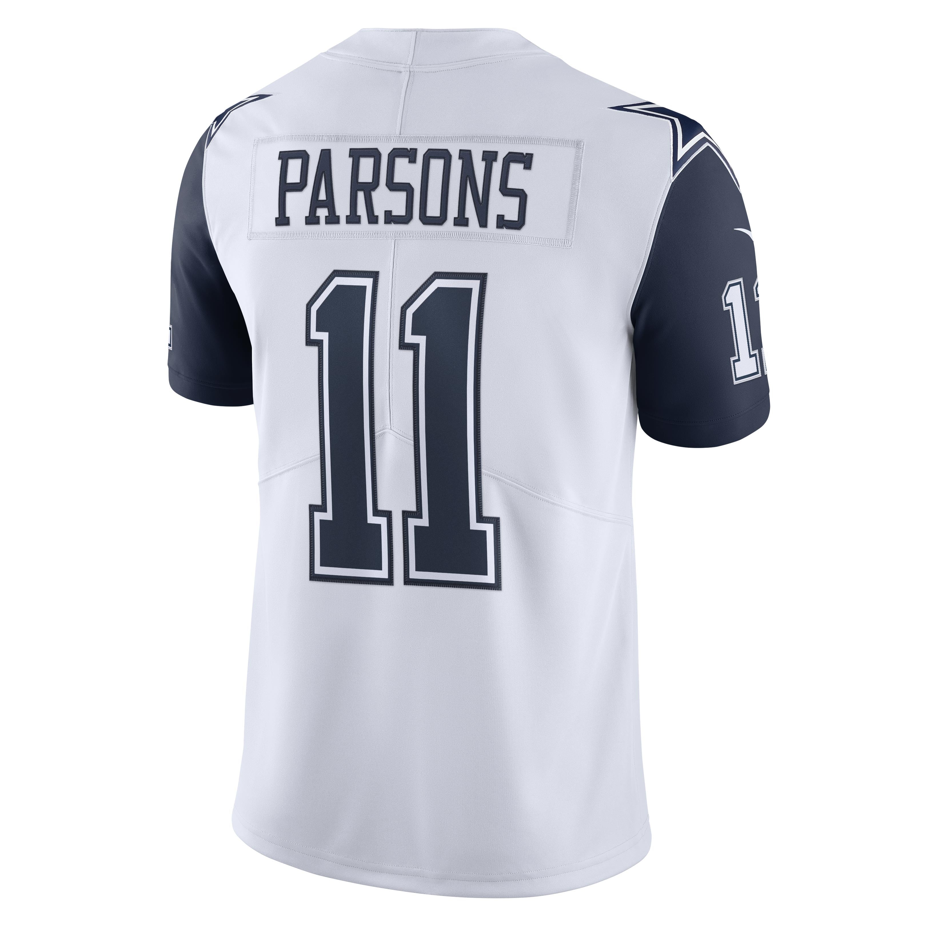 Men's Nike Micah Parsons White Dallas Cowboys Alternate 2 Vapor Limited Jersey - vstockx