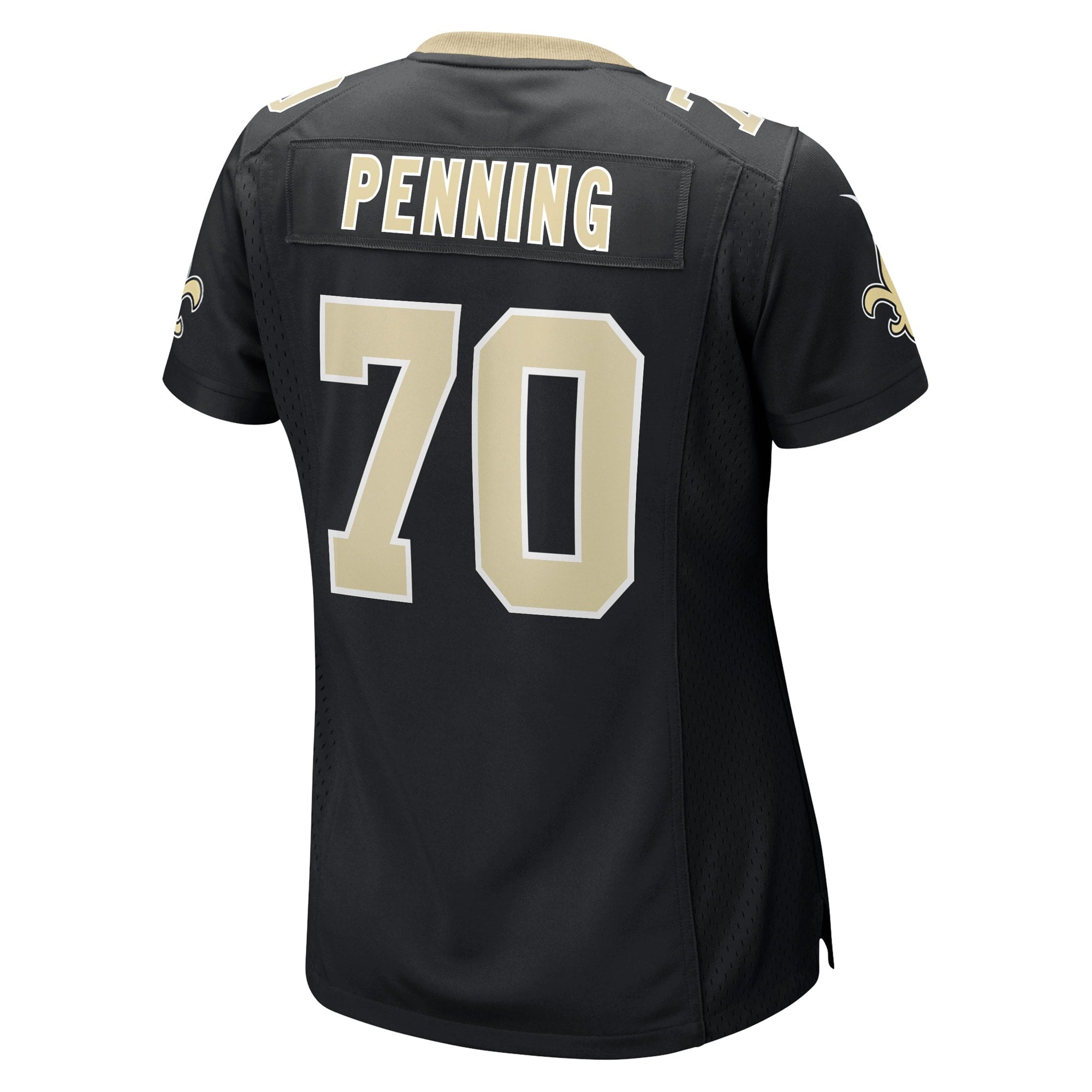 Women's Nike Trevor Penning Black New Orleans Saints Game Player Jersey - vstockx