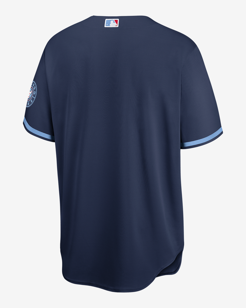 Youth Chicago Cubs Navy City Connect Replica Jersey - vstockx