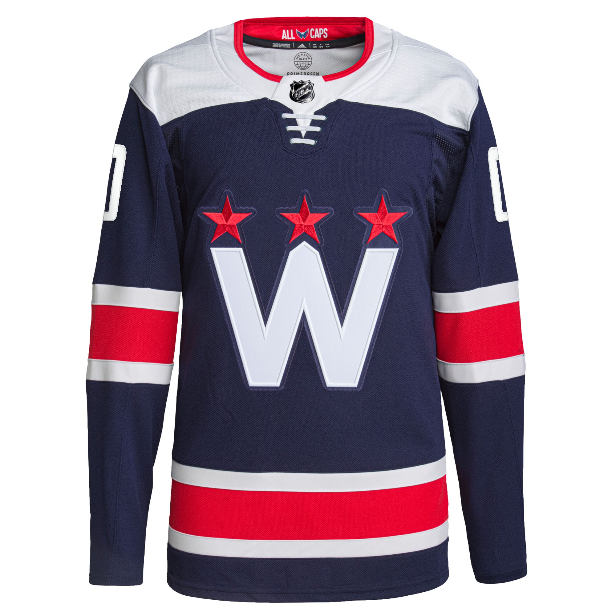 Washington Capitals adidas Alternate Authentic Pro Custom Jersey - Navy - vstockx