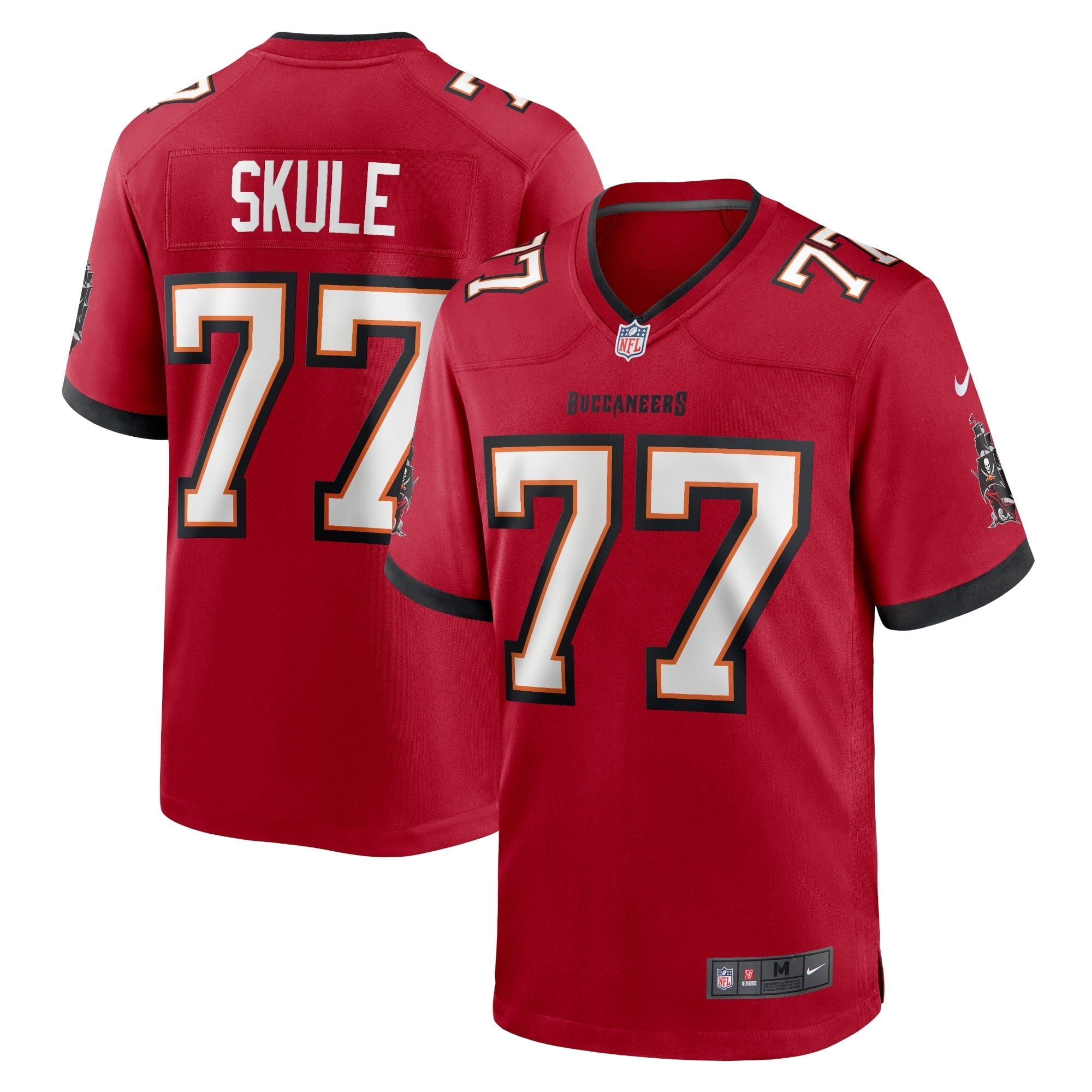 Men's Nike Justin Skule Red Tampa Bay Buccaneers Home Game Player Jersey - vstockx