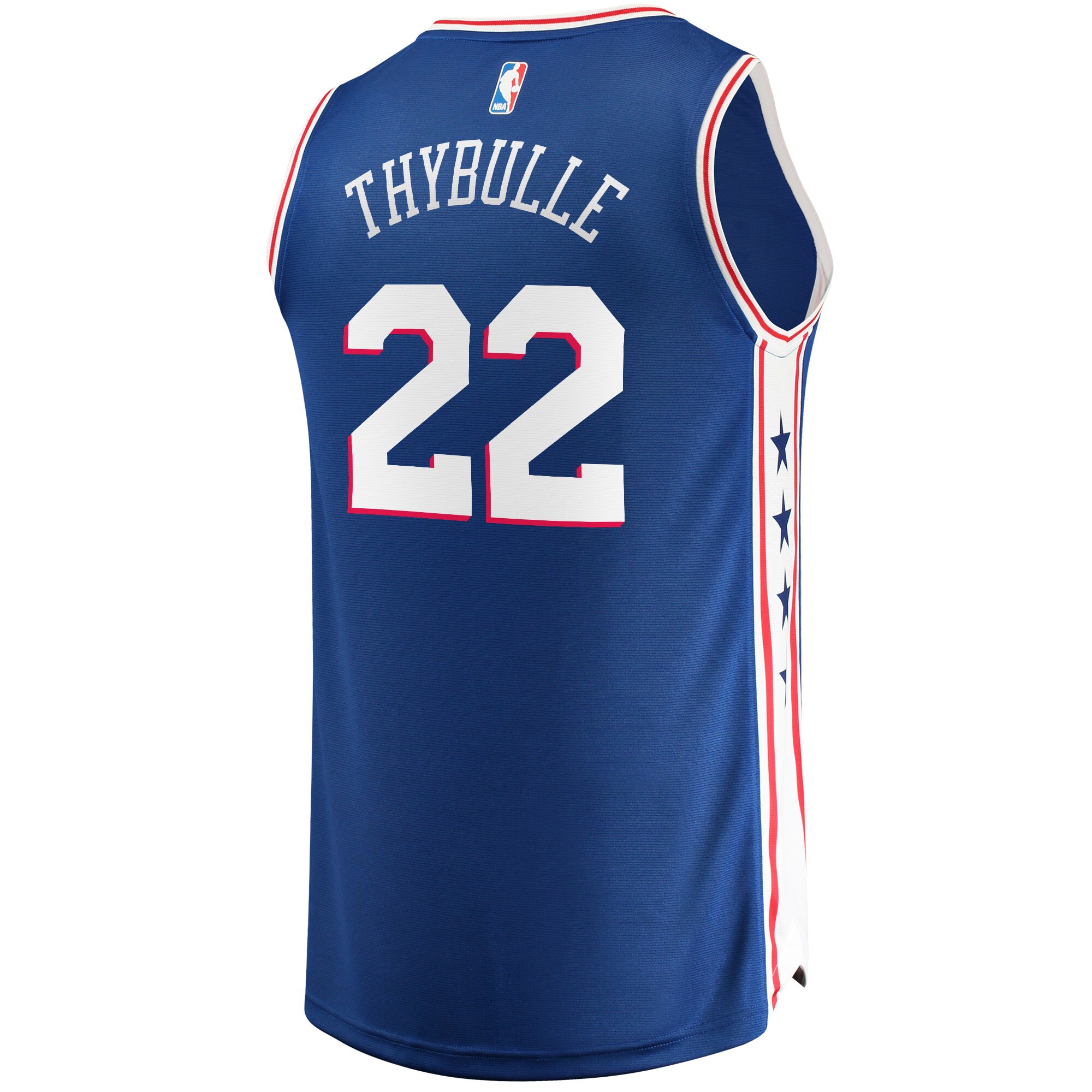 Mattise Thybulle Philadelphia 76ers Fanatics Branded Replica Fast Break Jersey Royal - Icon Edition - vstockx