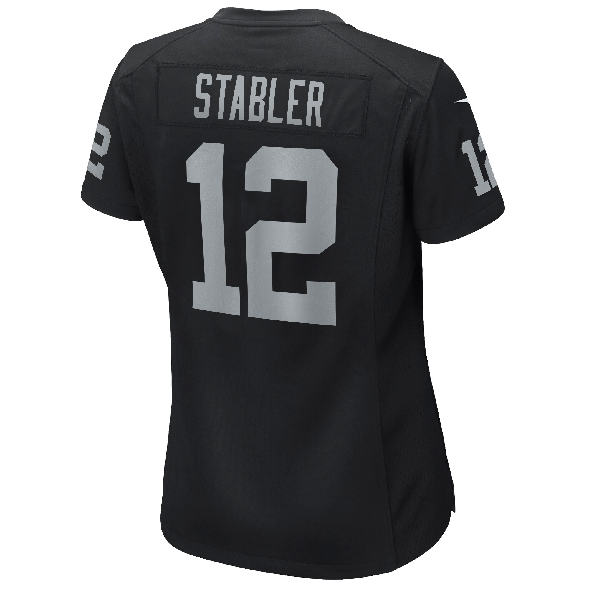 Ken Stabler Las Vegas Raiders Nike Women's Game Retired Player Jersey - Black - vstockx