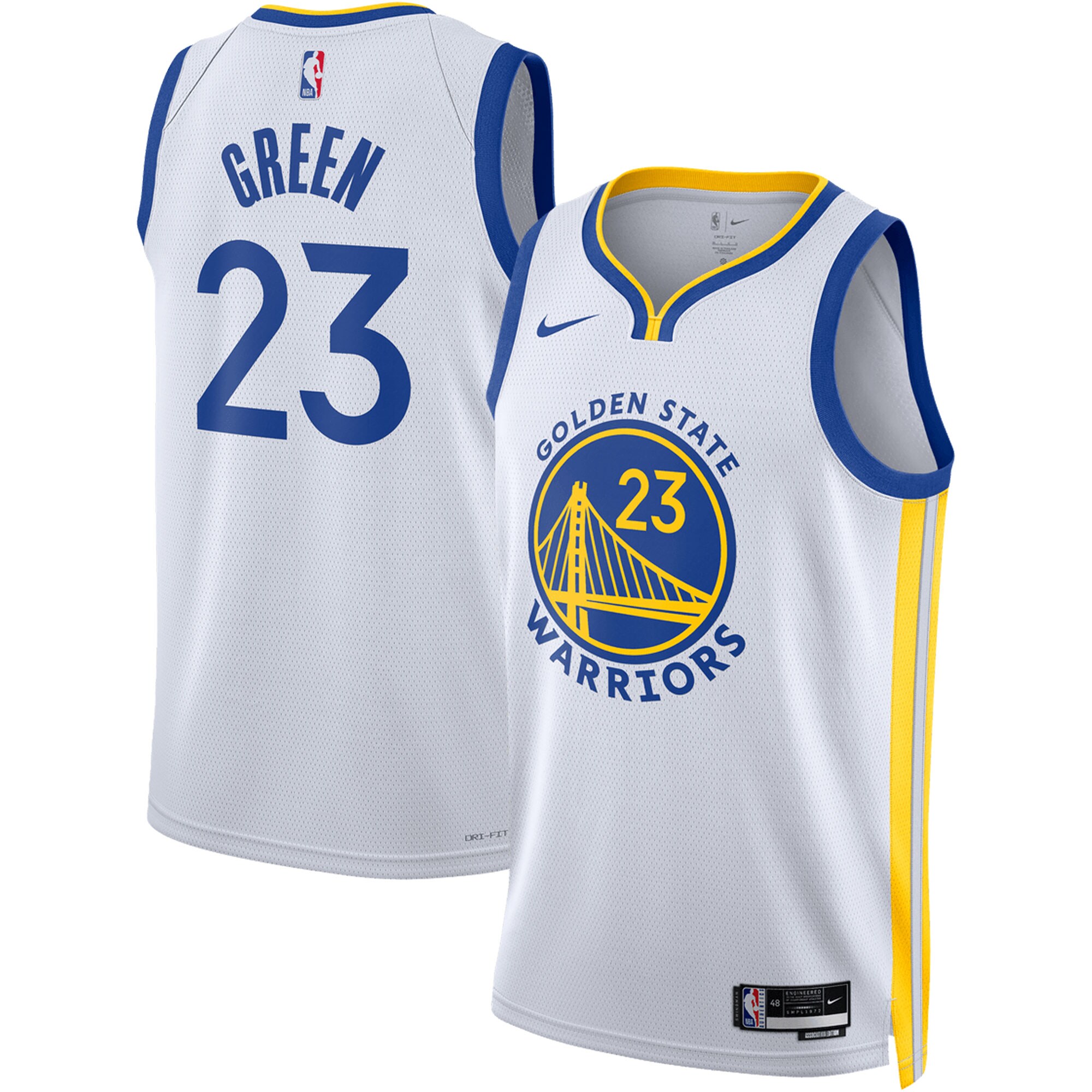 Draymond Green Golden State Warriors Nike Unisex Swingman Jersey - Association Edition - White - vstockx