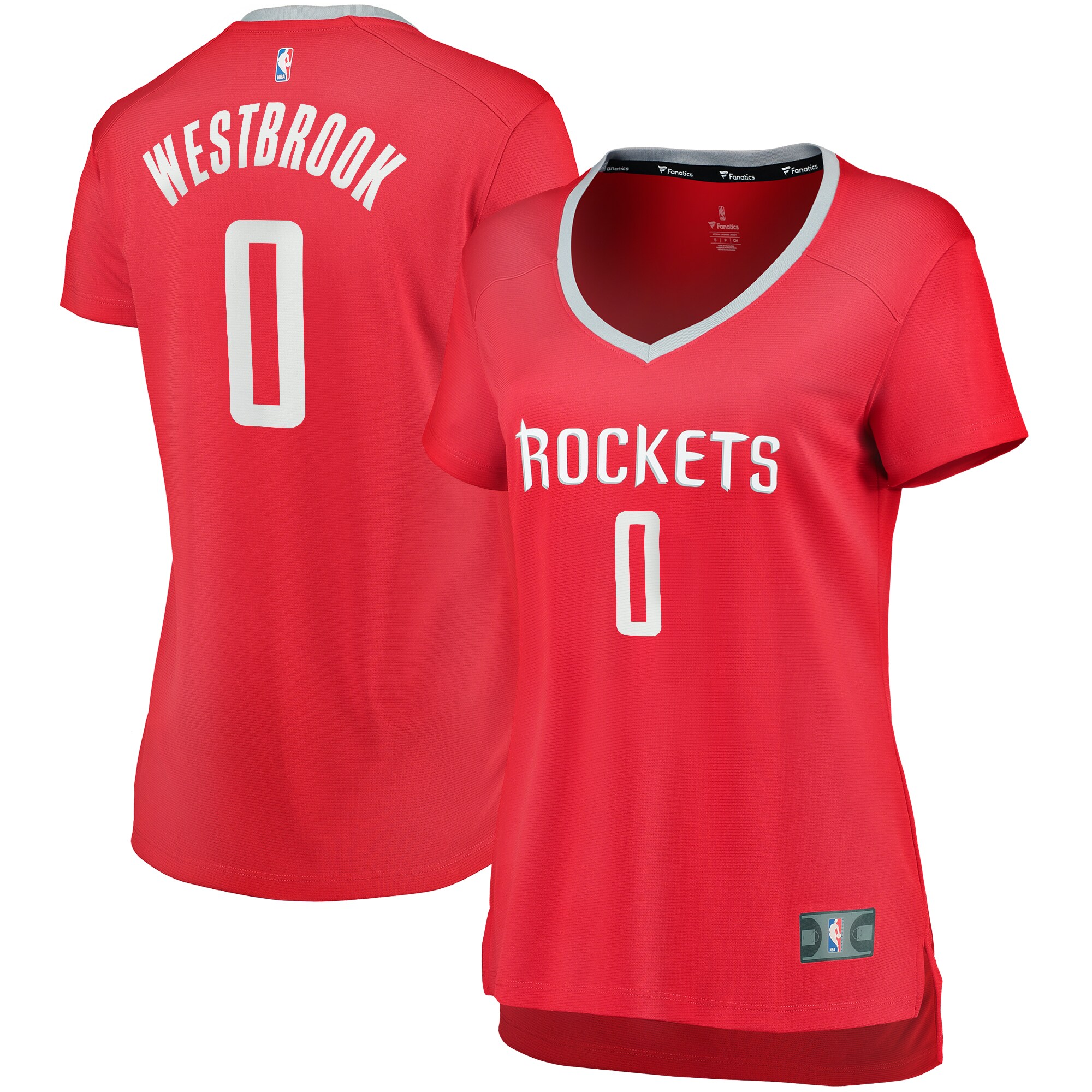 Russell Westbrook Houston Rockets Fanatics Branded Women's Fast Break Replica Jersey Red - Icon Edition - vstockx