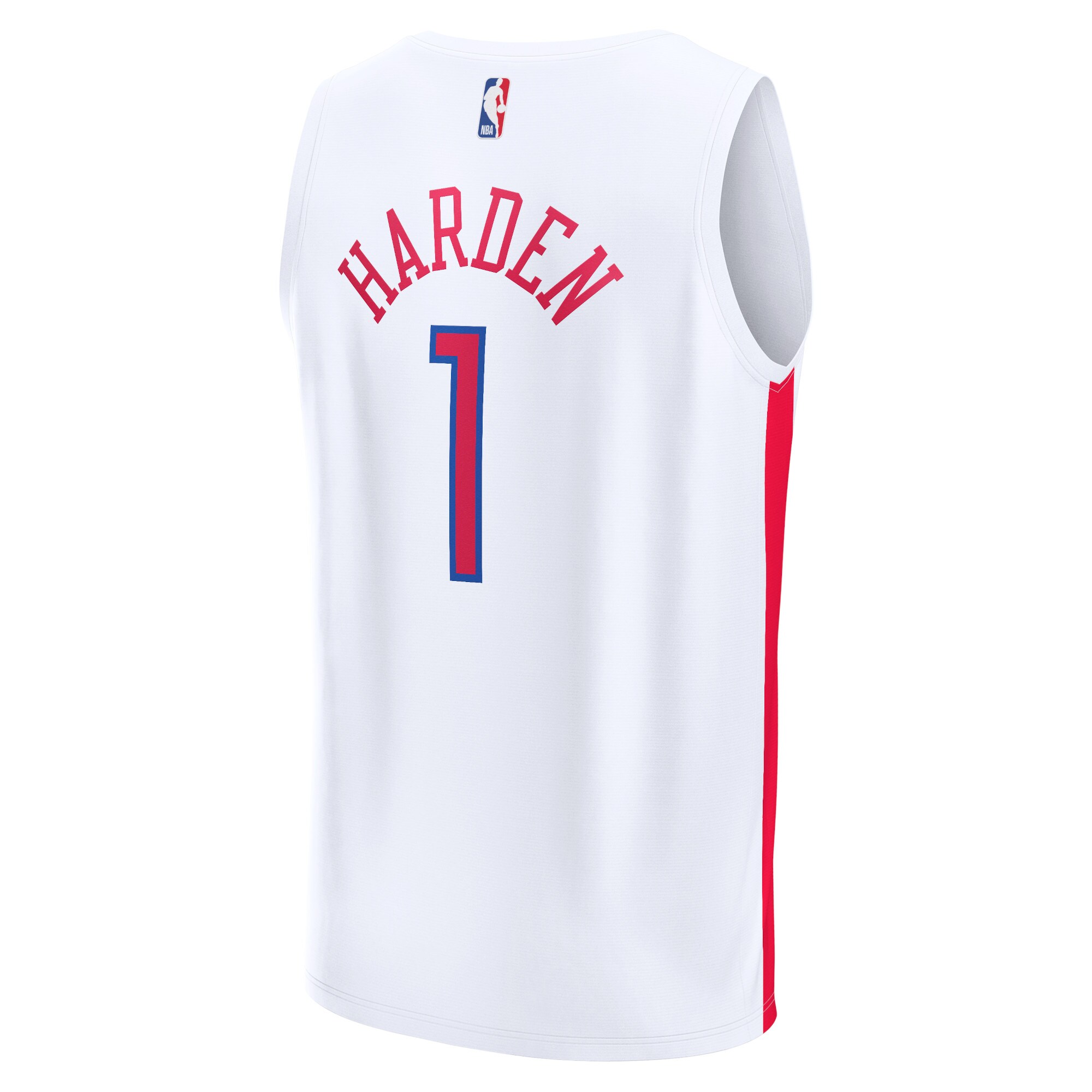 James Harden Philadelphia 76ers Fanatics Branded 2022/23 Fastbreak Jersey - City Edition - White - vstockx