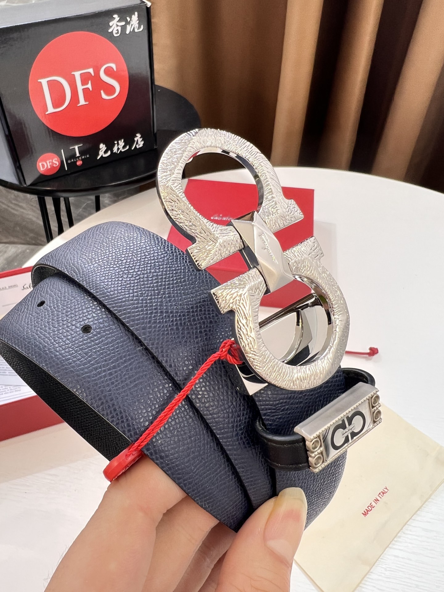 Streetwear Belt Ferragamo 319690 size:3.5cm - vstockx