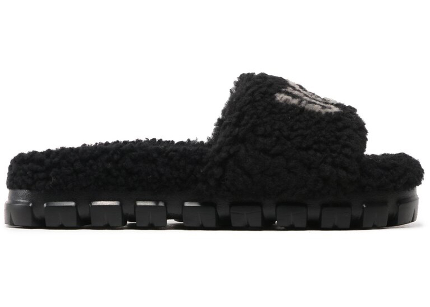 UGG Cozetta Curly Graphic Black (Women's) - vstockx