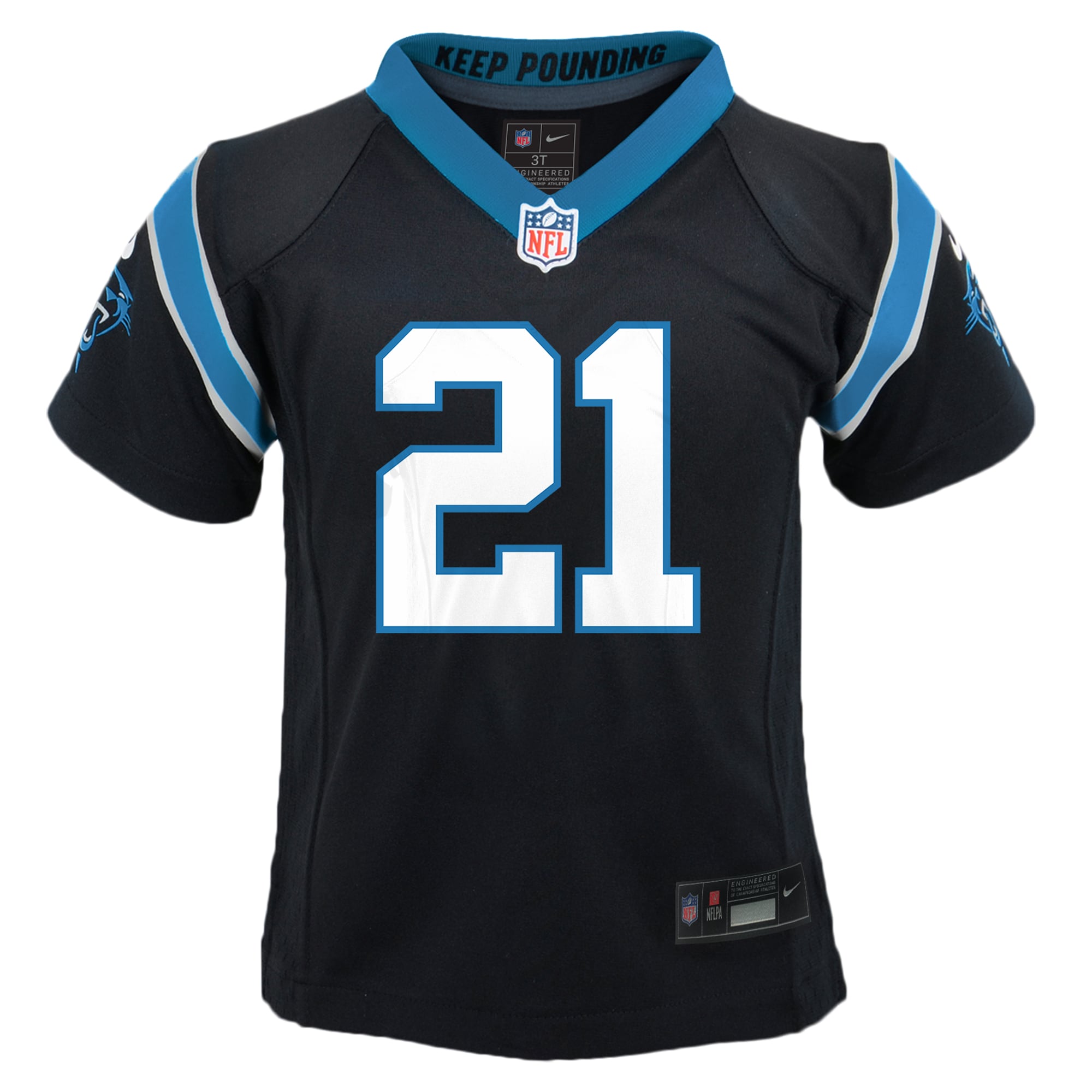 Jeremy Chinn Carolina Panthers Nike Toddler Game Jersey - Black - vstockx