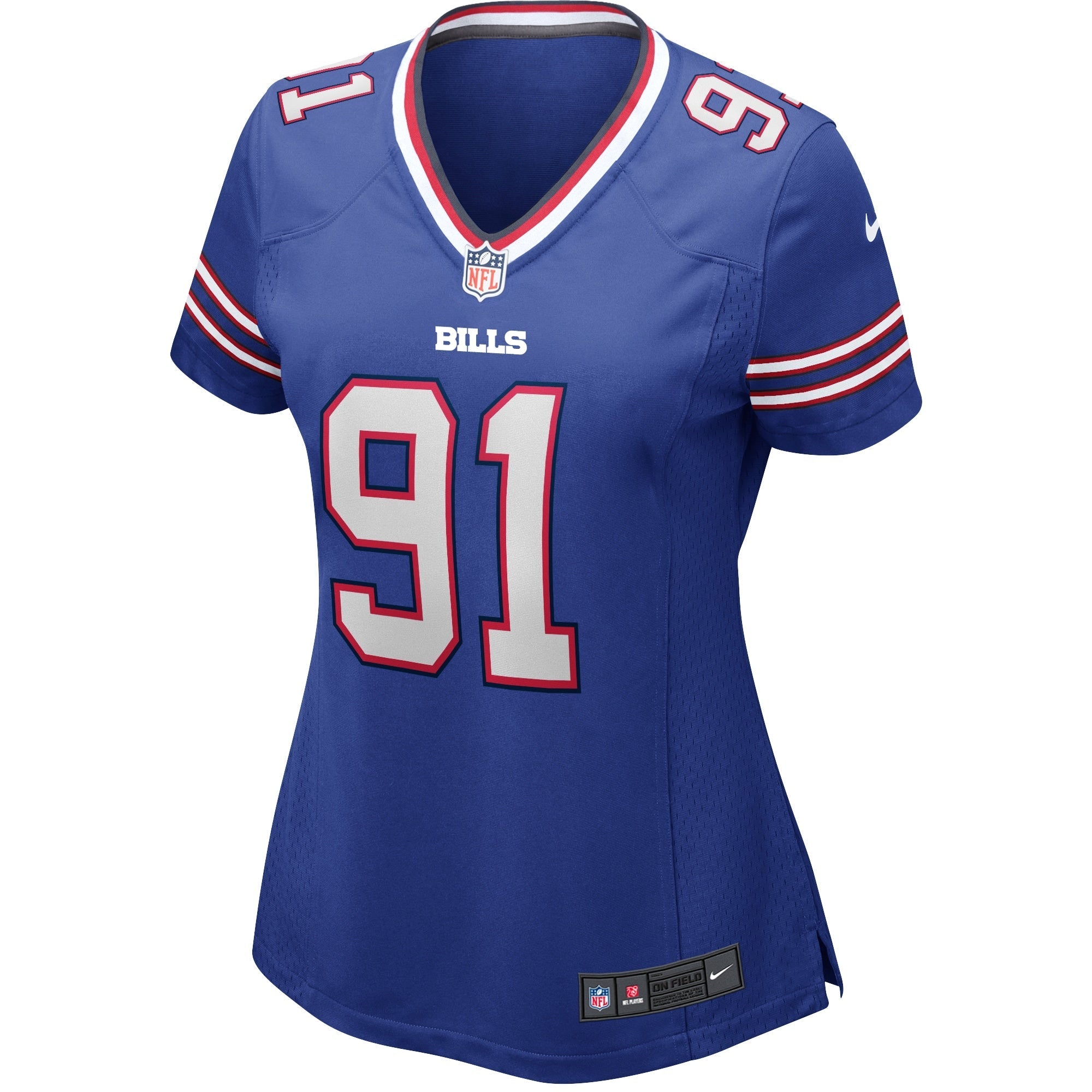 Women's Nike Ed Oliver Royal Buffalo Bills Game Jersey - vstockx