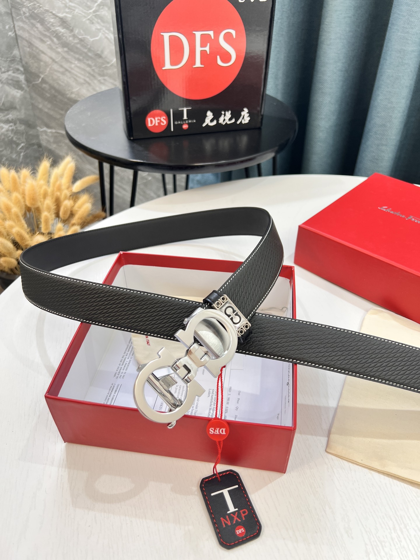 Streetwear Belt Ferragamo 320068 size:3.5cm - vstockx