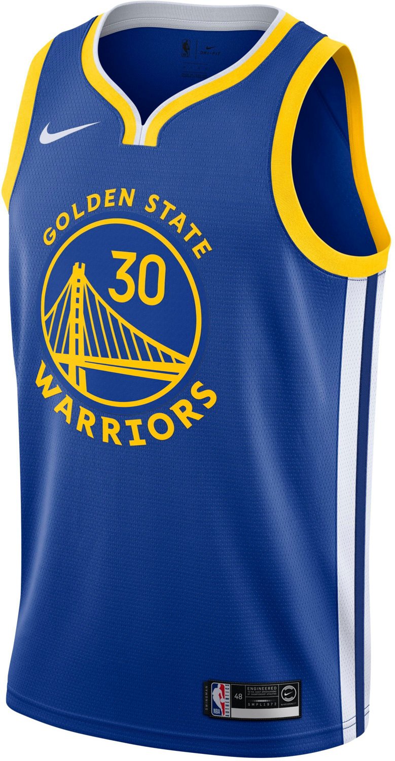 Nike Men's Golden State Warriors Stephen Curry 30 Icon Edition Swingman Jersey - vstockx